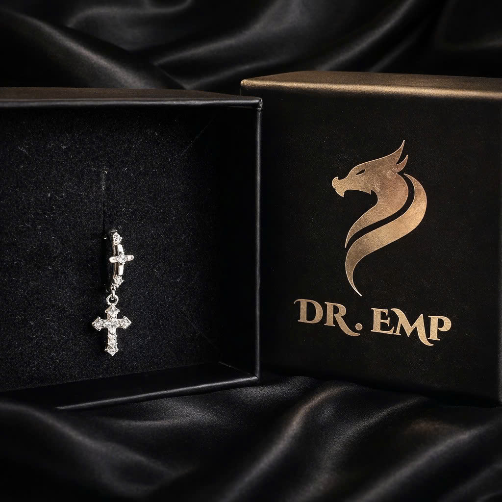 Khuyên vòng kiểu thập tự giá 10mm_thumbnail_2