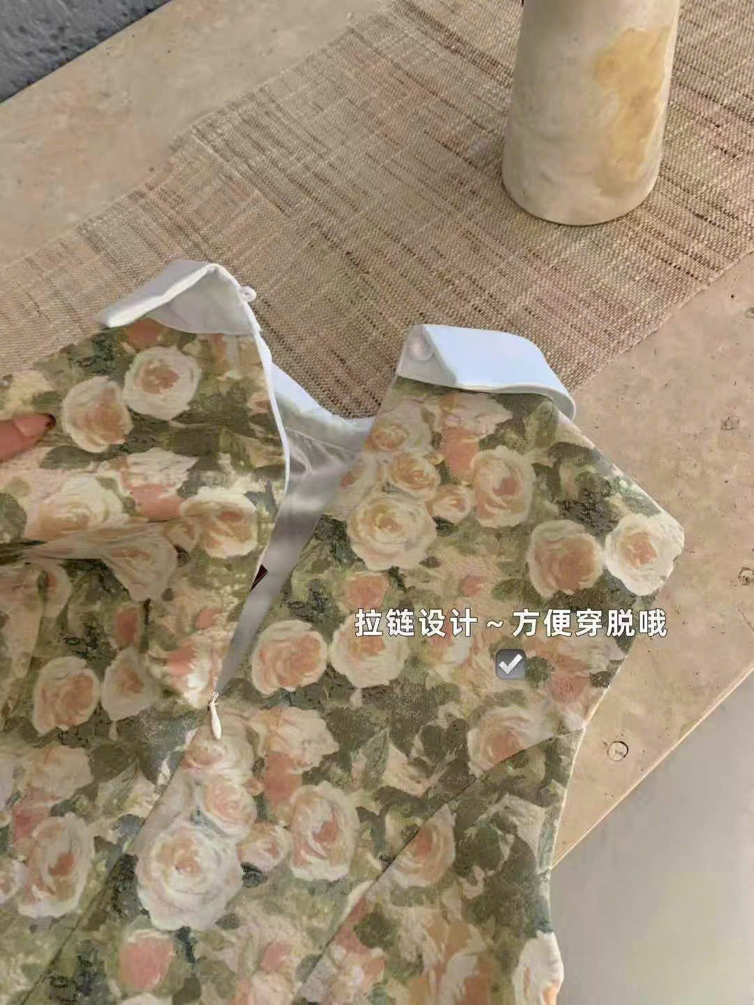 Đầm hoa phối cổ_thumbnail_8