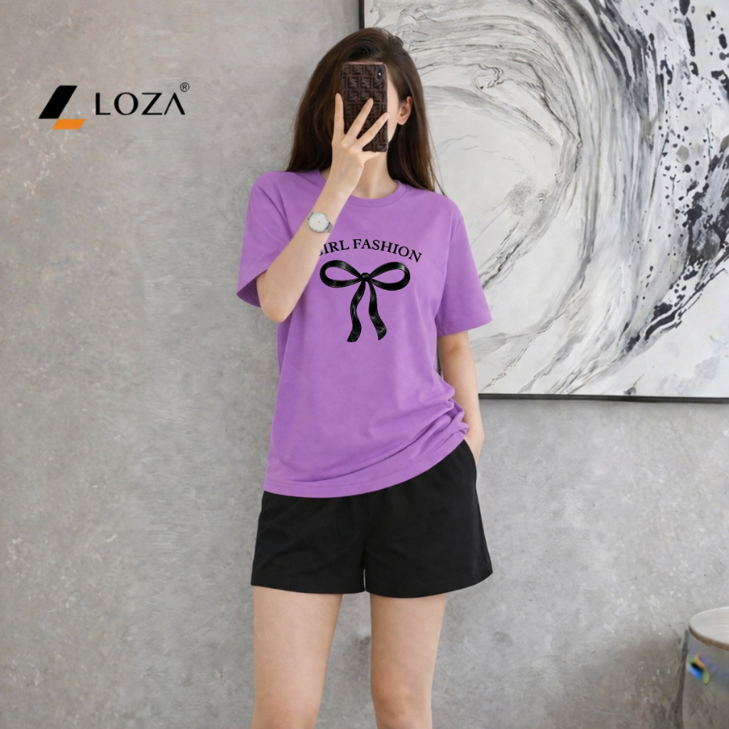 [Form rộng] Set đồ nữ dáng rộng hình nơ 'Girll Fashion'- Loza BP588-1_thumbnail_1