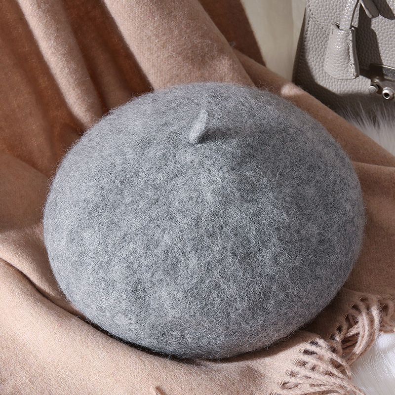 Mũ beret nữ vải dạ cao cấp HZ2502_thumbnail_6