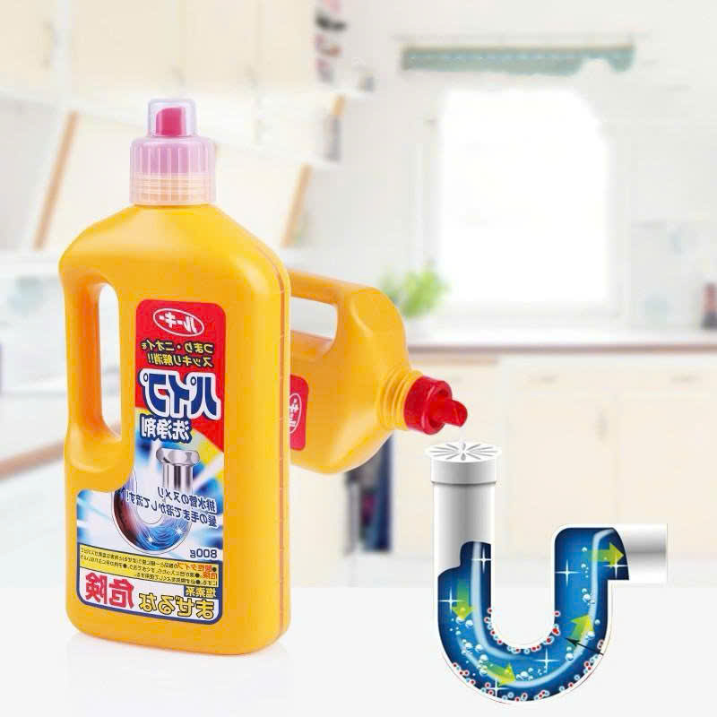 Chai thông tắc đường ống loại to 800g Rocket