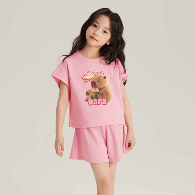 Bộ thun bé gái in Capybara BD25004_thumbnail_8