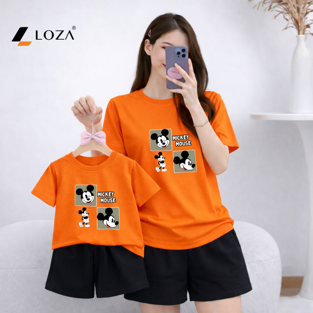 [Form rộng] Set đồ đôi mẹ và bé hình MICKEY - Loza BP632-SB632_thumbnail_6