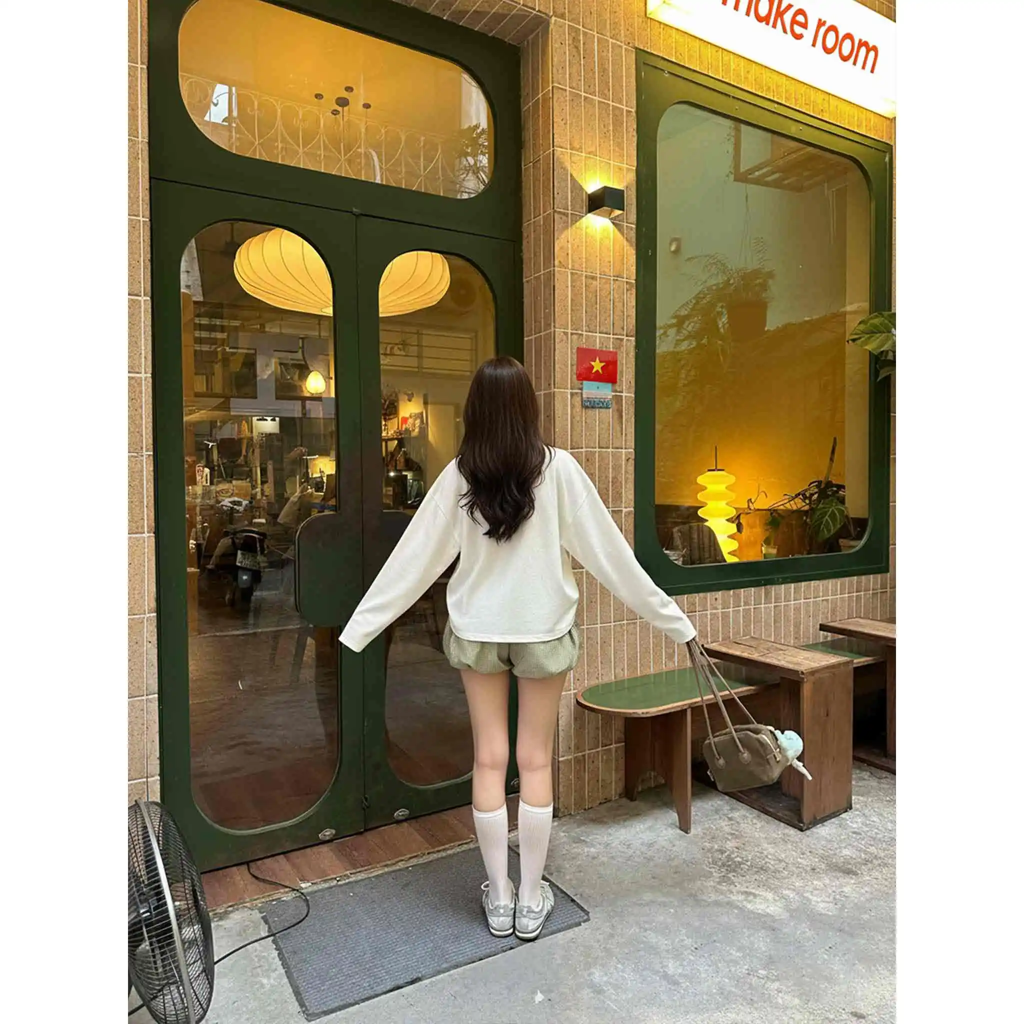 Áo thun nữ form boxy Miucho basic cotton thoáng mát thoải mái ngựa hồng in mix 2817_thumbnail_4
