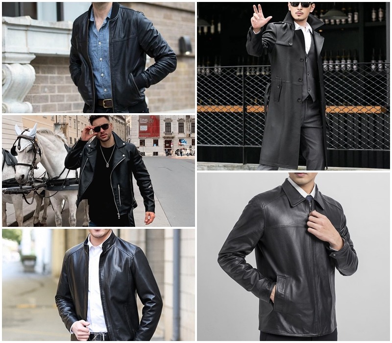 99+ Cách phối đồ với áo khoác da nam thời trang, phong cách, chuẩn Fashionista
