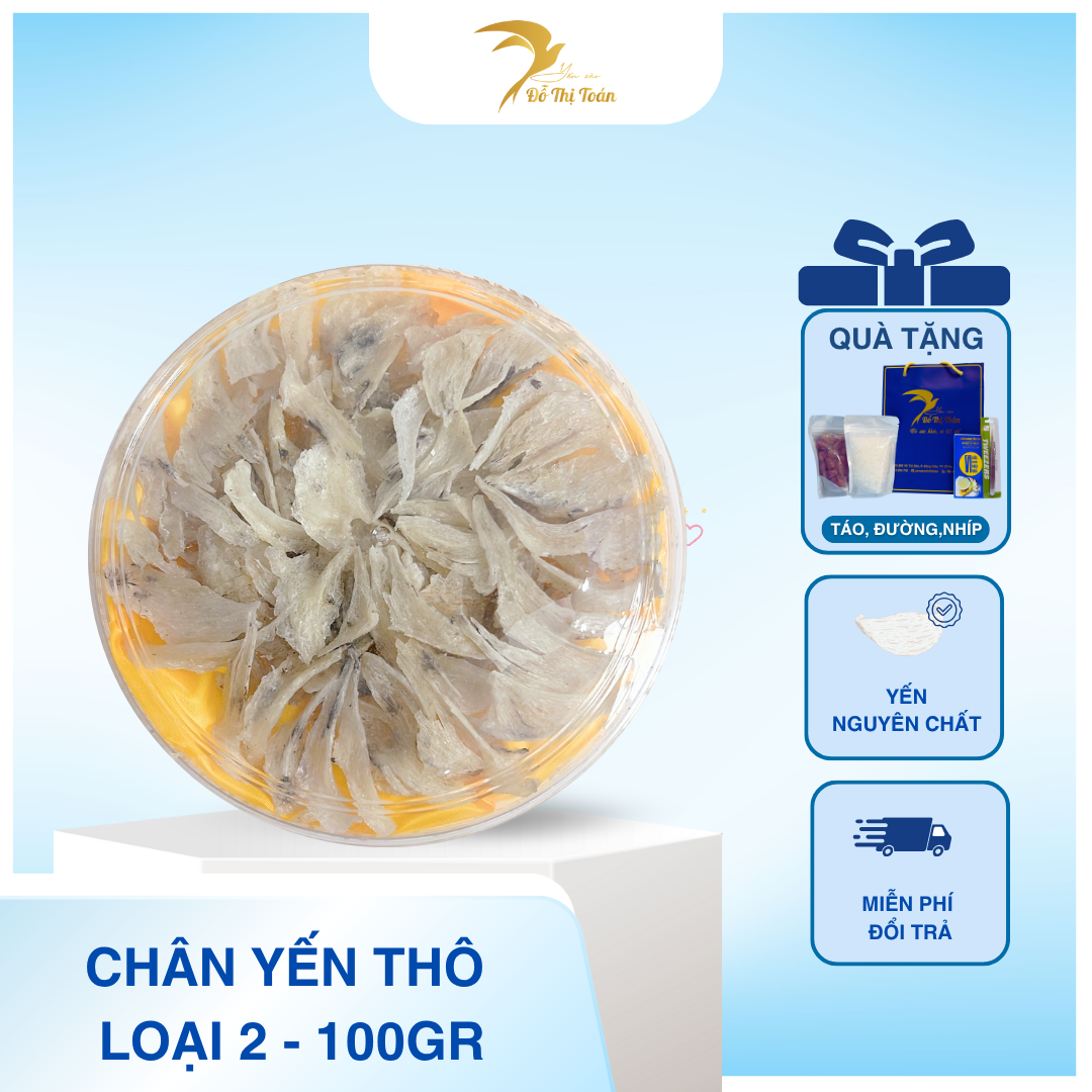 [T43] CHÂN YẾN THÔ L2- HỘP 100GR