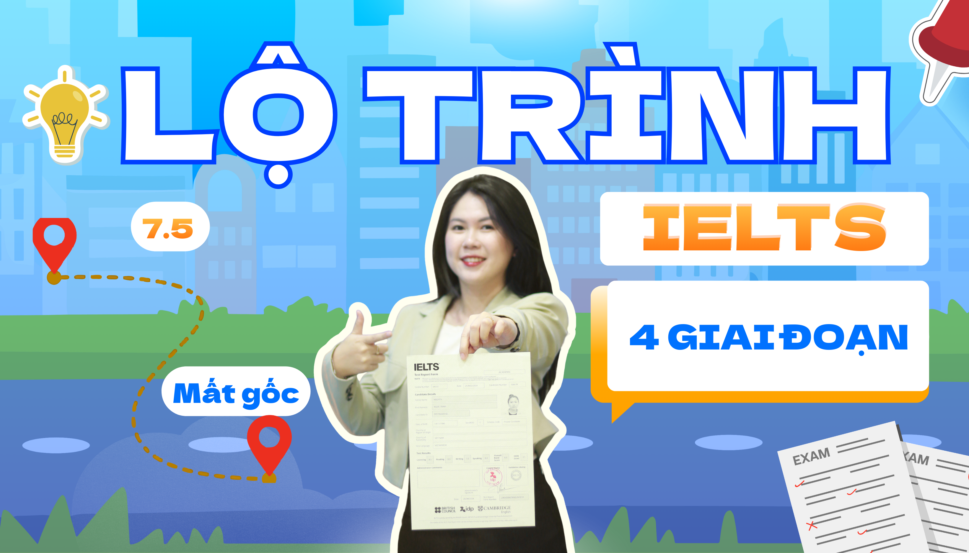LỘ TRÌNH HỌC IELTS TỪ MẤT GỐC ĐẾN 7.0+ CHI TIẾT TỪ CON SỐ 0