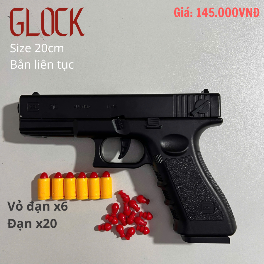 Đồ chơi 𝐃𝐞𝐬𝐞𝐫𝐭 𝐄𝐠𝐥𝐞 - 𝐌𝟏𝟗𝟏𝟏 - 𝐆𝐥𝐨𝐜𝐤 size 22cm_thumbnail_7