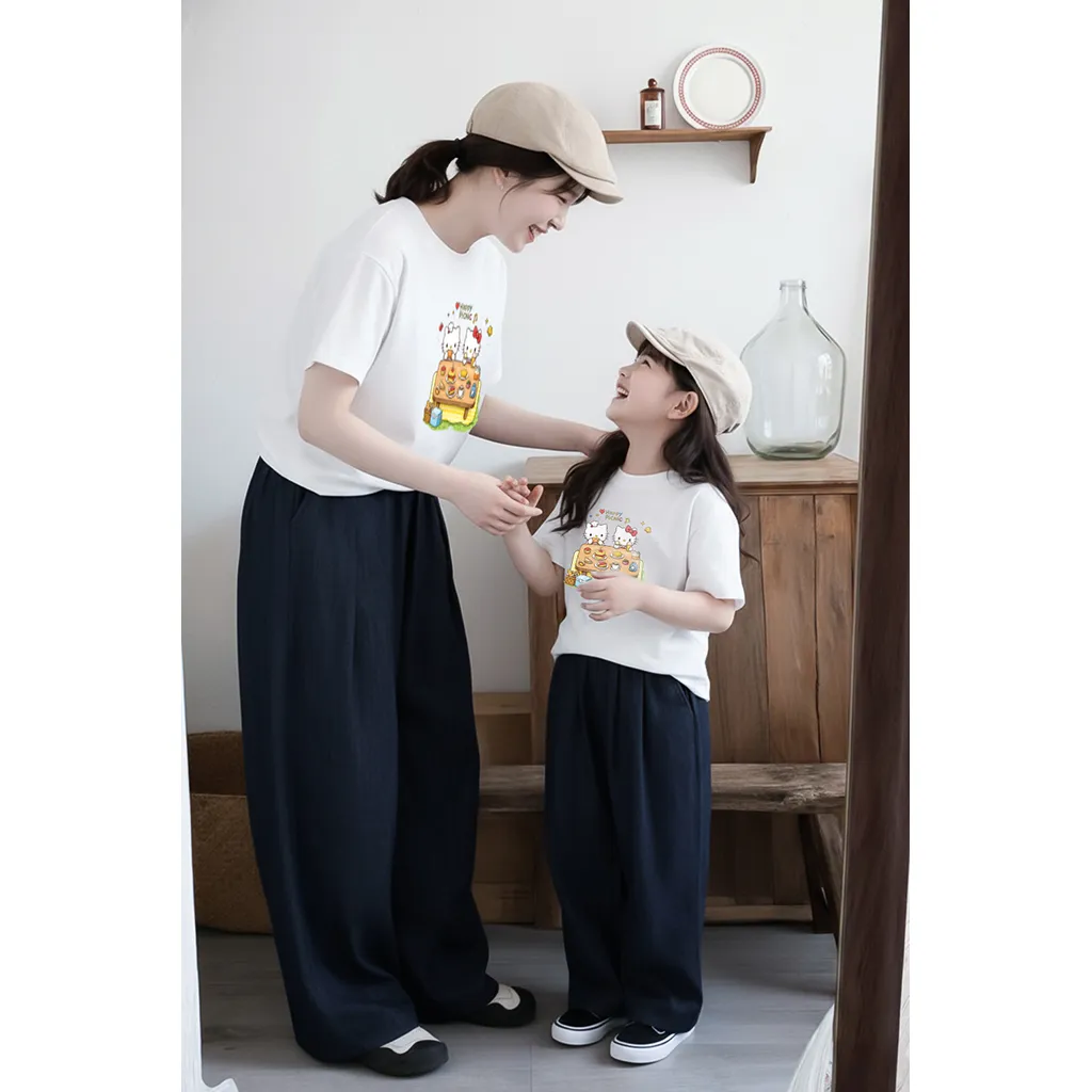 Áo thun mẹ và bé Kittie dễ thương Kado 3090_thumbnail_4