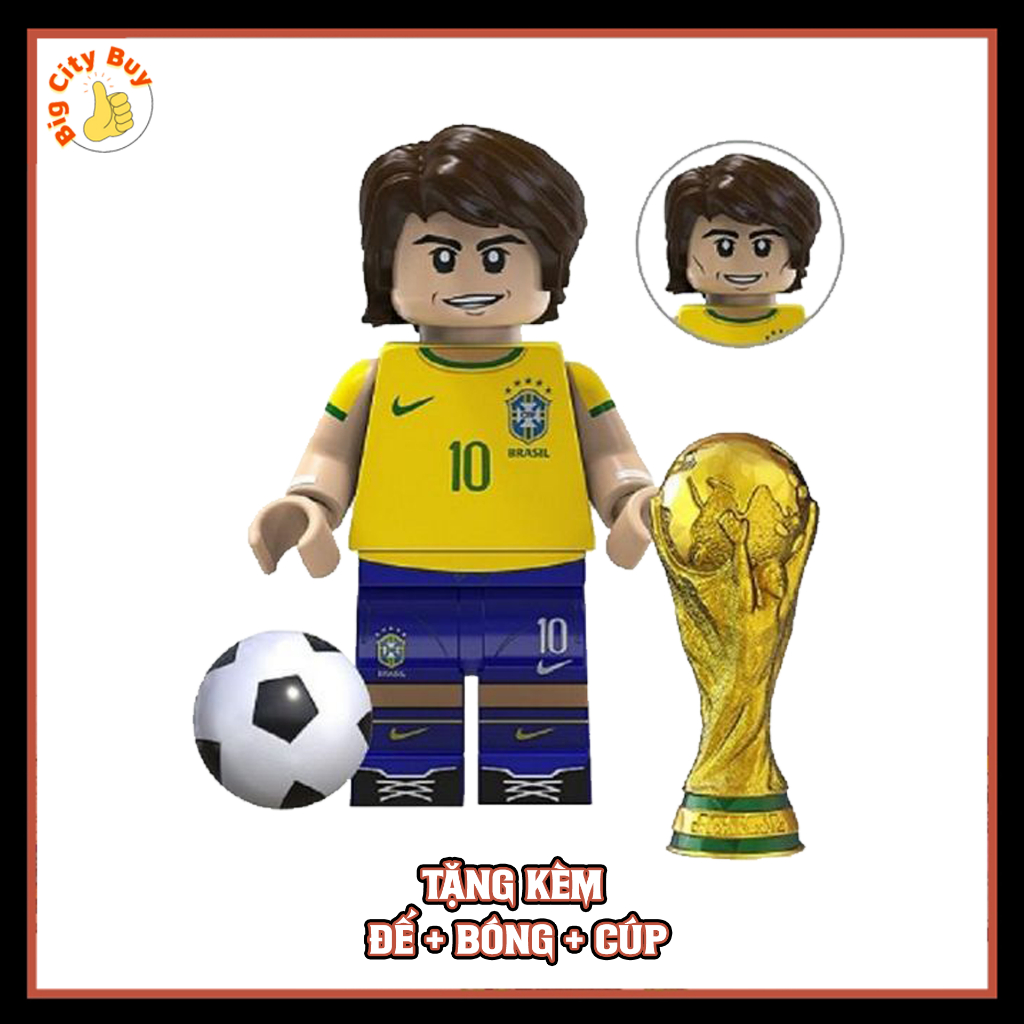 Cầu thủ bóng đá VIP Huyền Thoại Sân Cỏ Tặng Kèm Cúp, Đế Trưng Bày, Bóng Đá, Mini Figure Siêu Đẹp_thumbnail_8