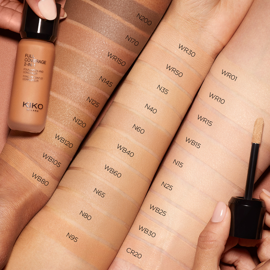 KIKO Milano Full Coverage 2-in-1 Foundation & Concealer