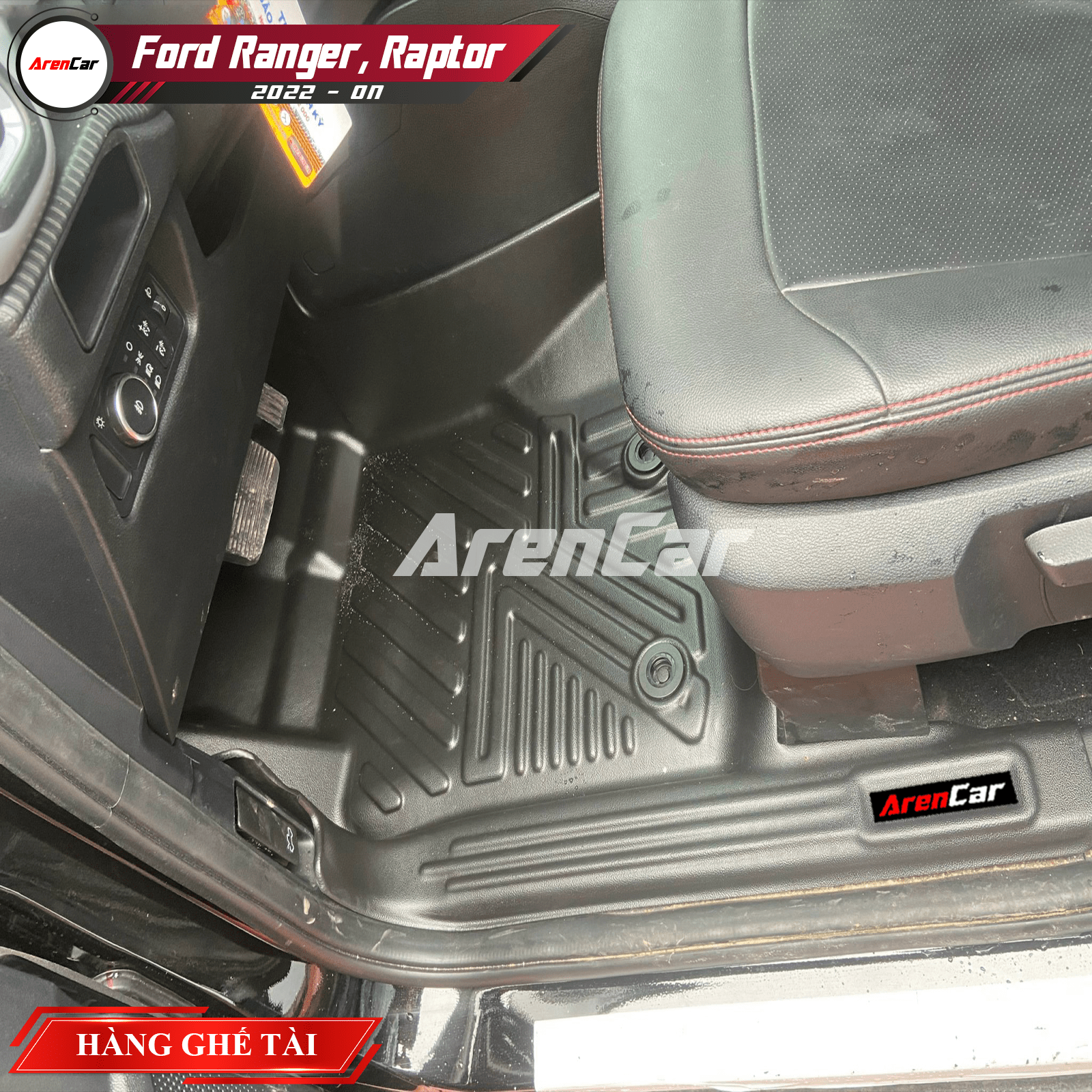 [Aren Car] Thảm Lót Sàn Ô Tô TPE Nhựa Đúc Ford Ranger_thumbnail_26