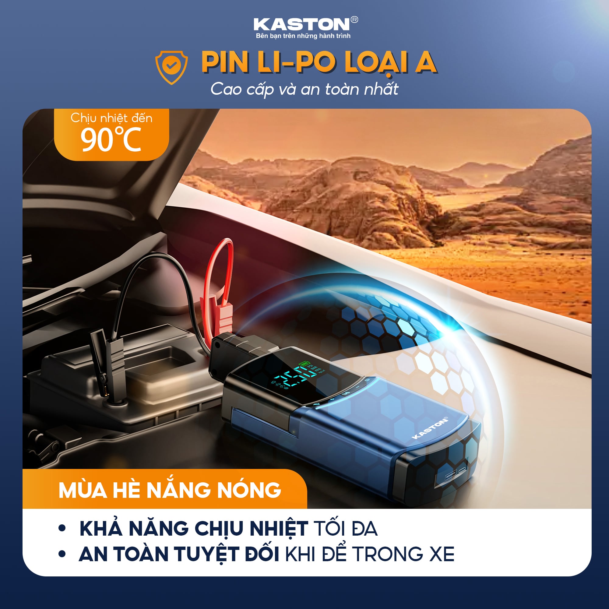 MÁY BƠM LỐP KÍCH BÌNH 4IN1 KASTON 14.000 MAH_thumbnail_6