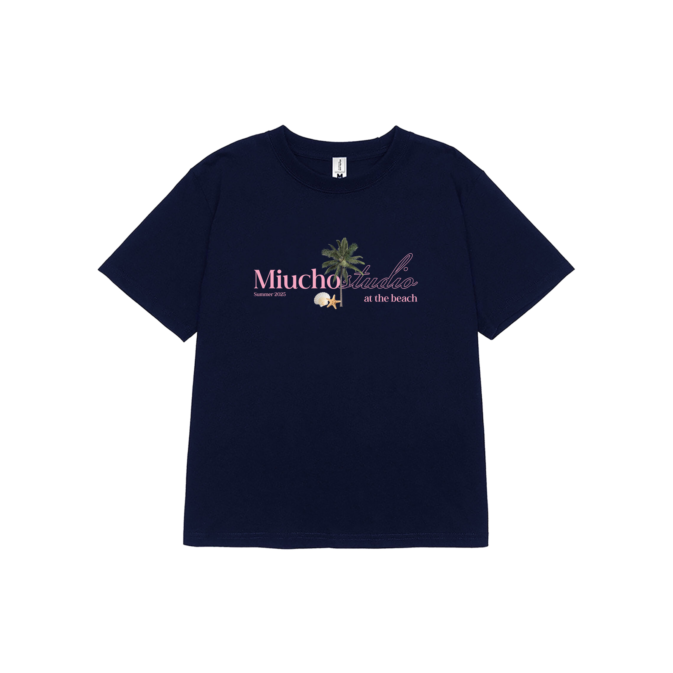 Áo baby tee ôm body hè biển 2158 Miucho cổ tròn vải cotton 4c thoáng mát in mix_thumbnail_11