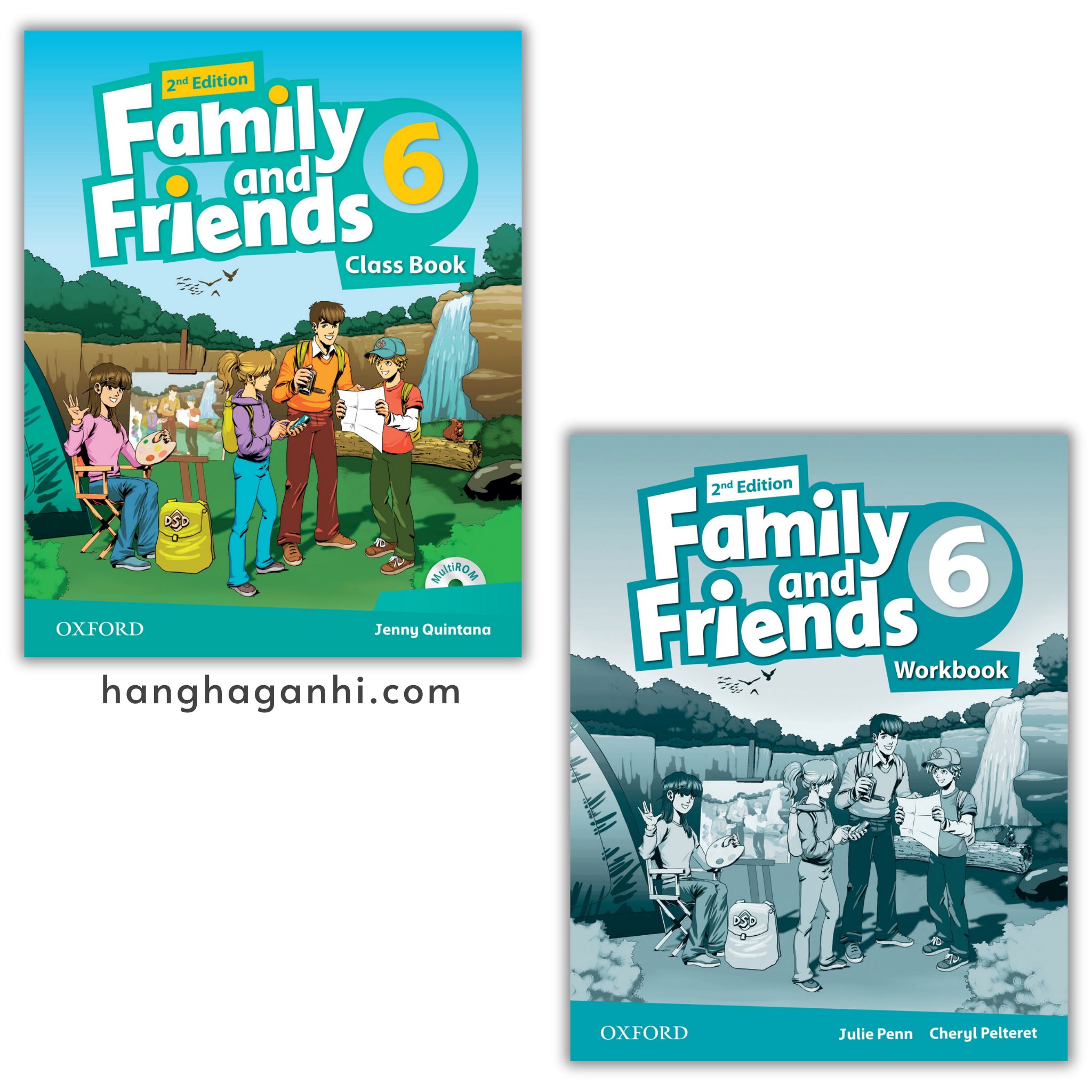 Bộ sách Family and Friends Level 6 (Bản 2nd Student book và Work book) – Tặng kèm file nghe
