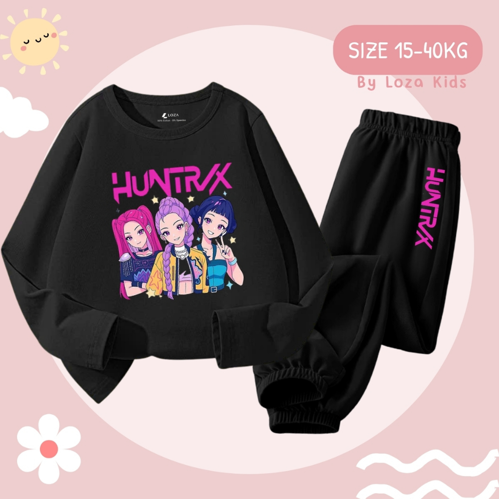 Bộ Thu - Đông bé gái in hình HUNTR/X - Loza Kids BW453_thumbnail_4