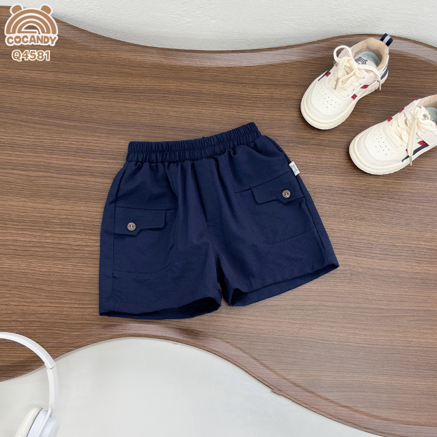 Quần cộc xước XANH can túi ốp kiểu 2 bên_thumbnail_4