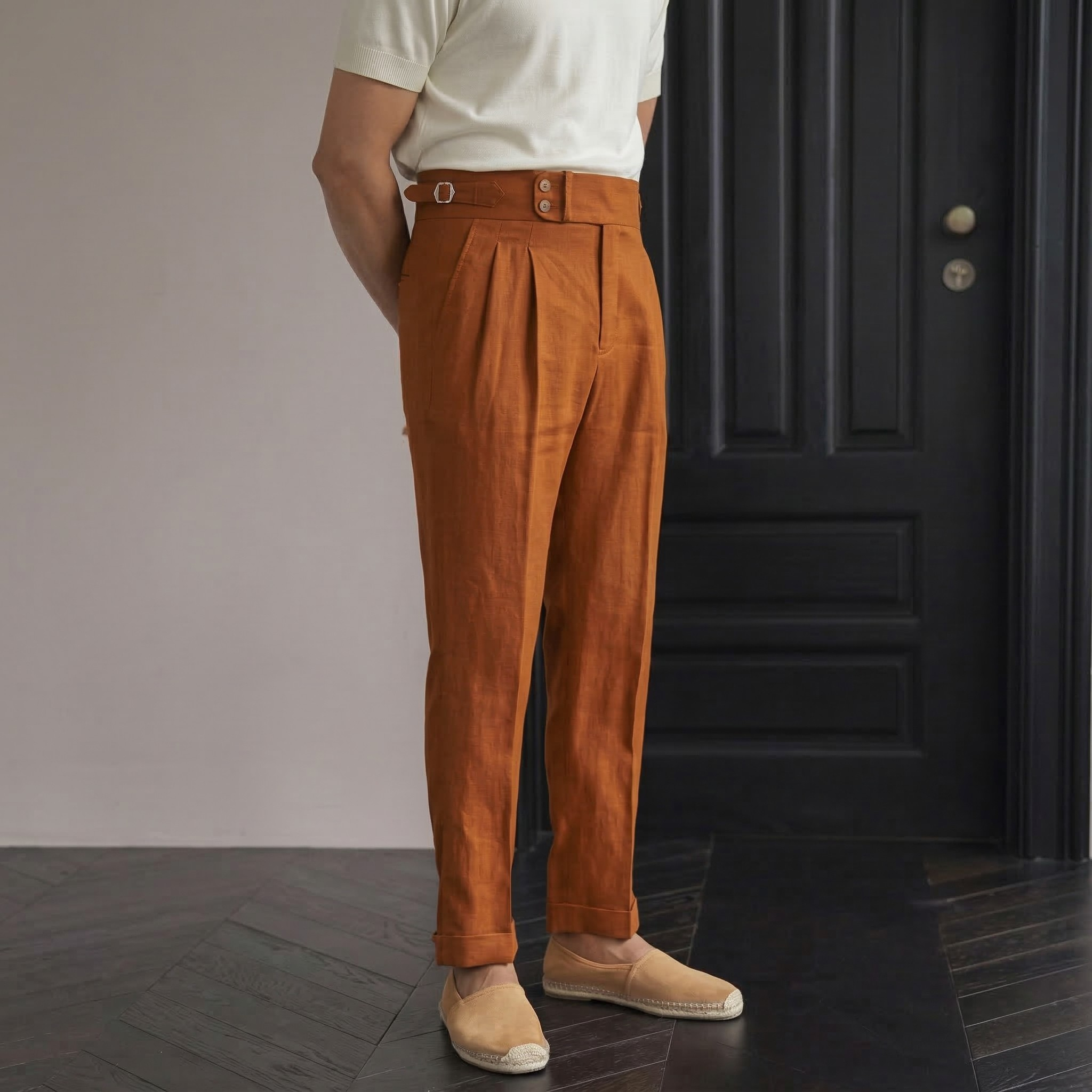 Quần Âu - Linen Sidetab 2_thumbnail_3