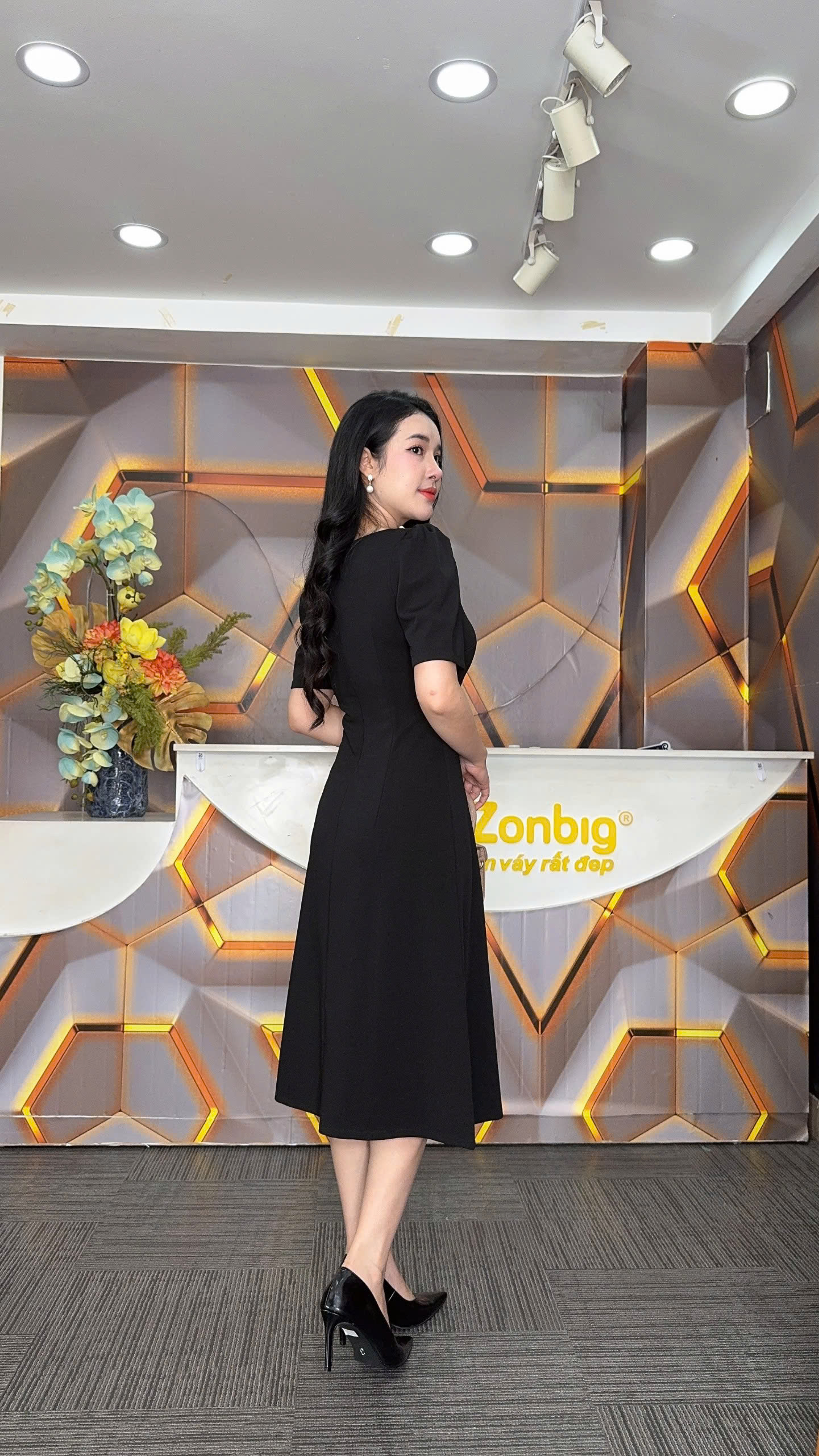 Đầm suông - Y1896 - Thương hiệu Zonbig_thumbnail_5