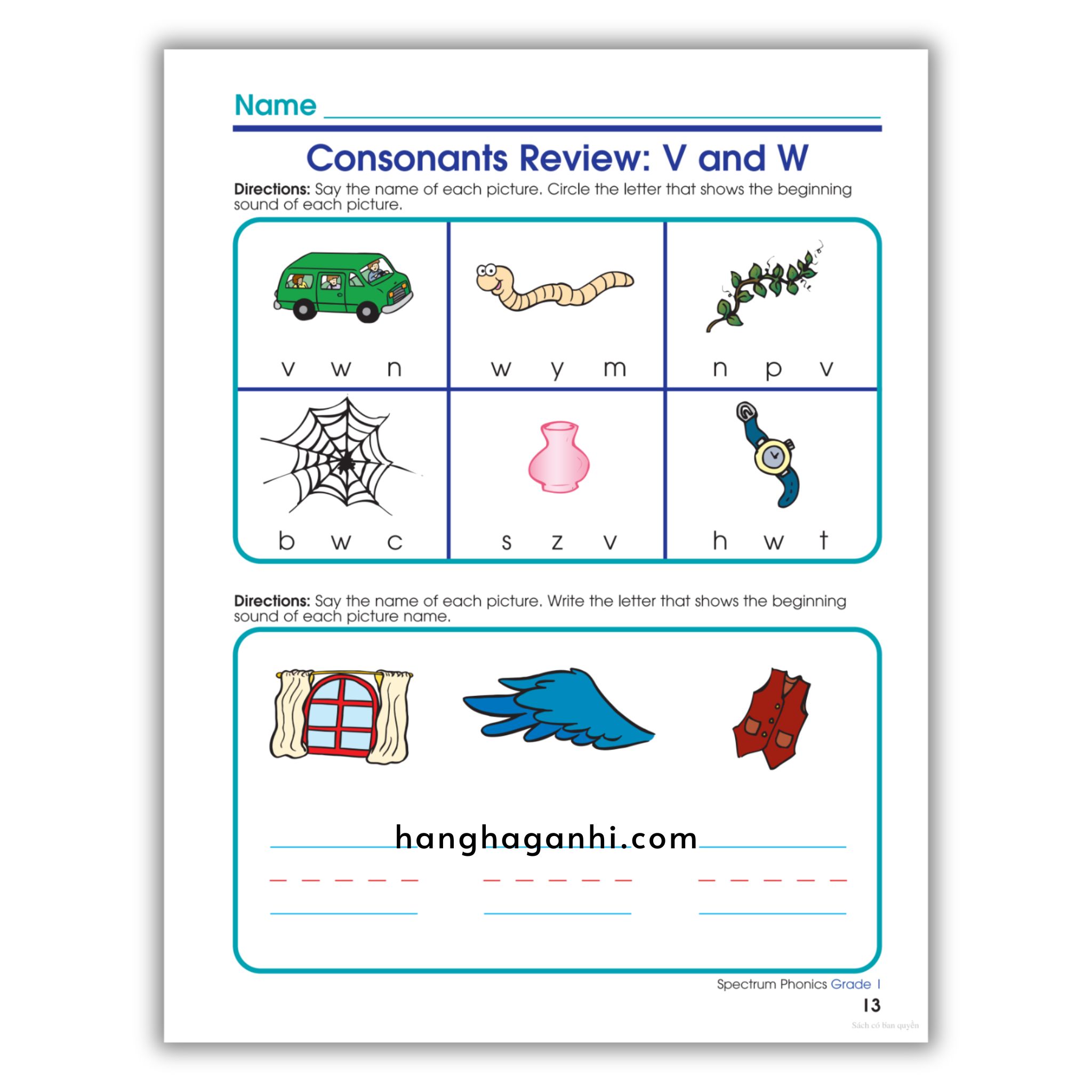 Sách Spectrum Phonics Workbook Grade 1_thumbnail_19