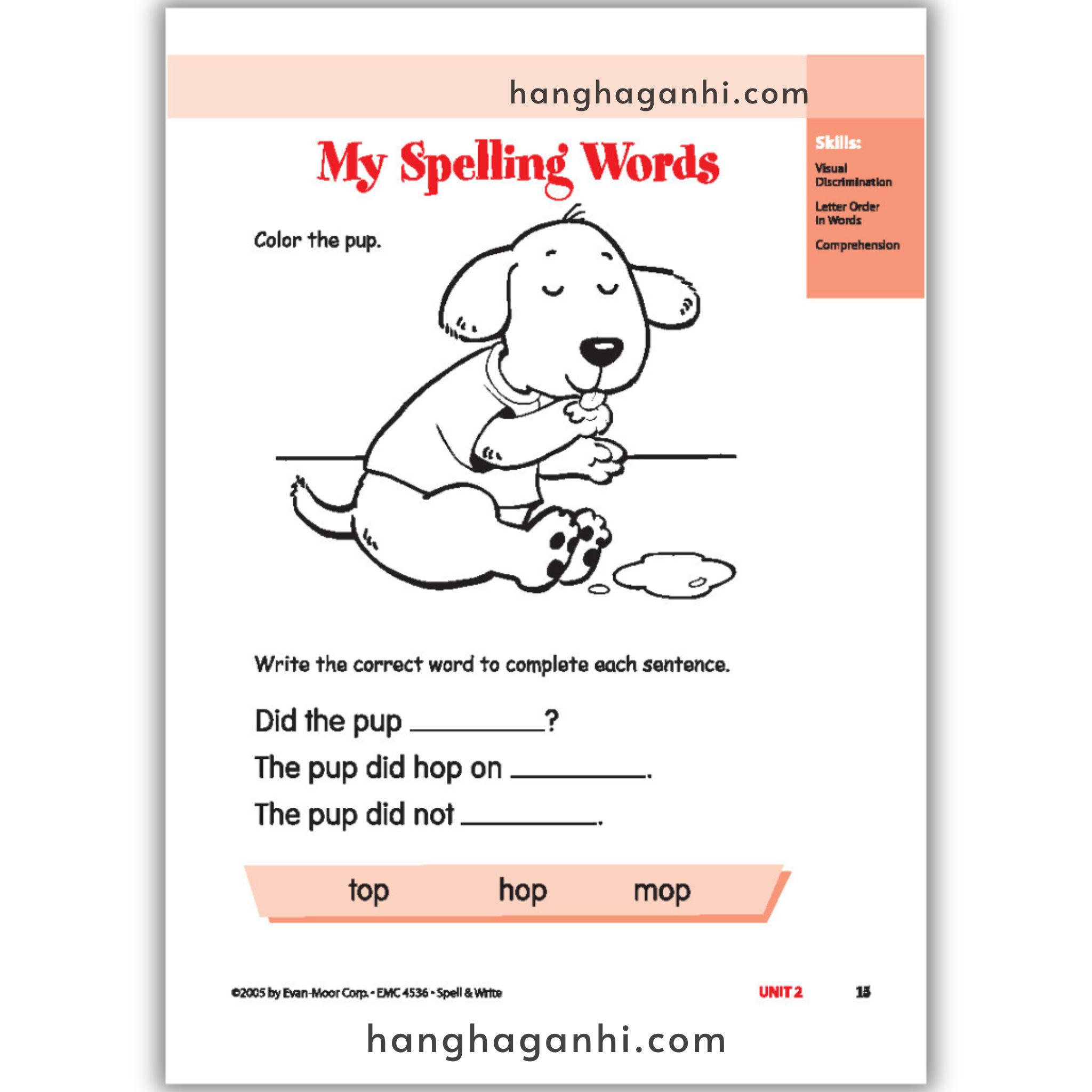 Skill Sharpeners Spell & Write Grade K_thumbnail_4