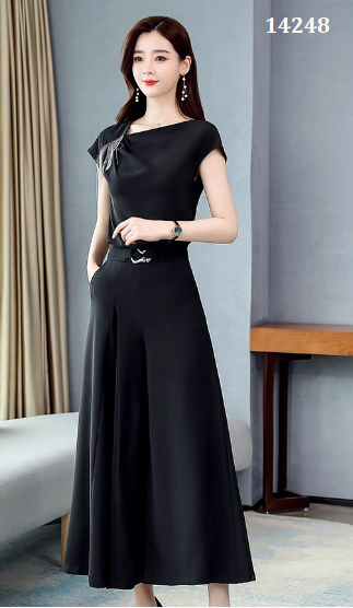 14248-Set bộ áo kèm quần ống rộng cách điệu ( lụa chéo)_thumbnail_0