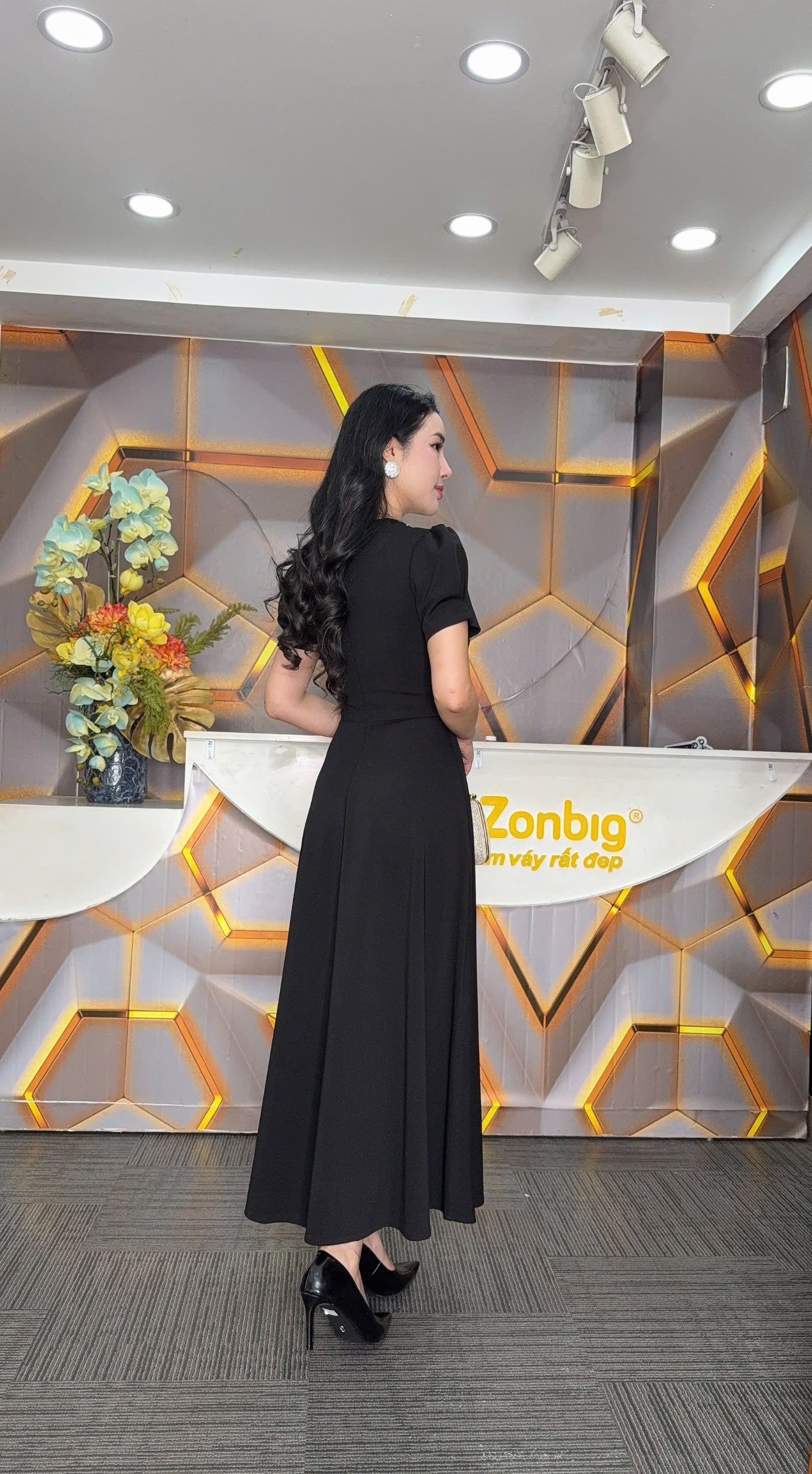 Đầm xòe - Y1944 - Thương hiệu Zonbig_thumbnail_5