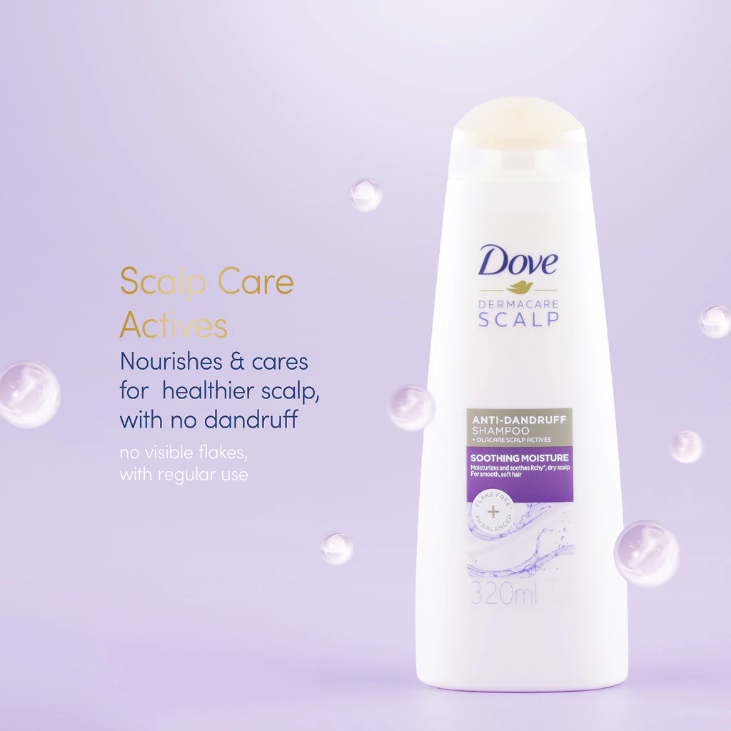 Dove Dermacare Scalp Soothing Moisture Anti-Dandruff Shampoo 320 ml_thumbnail_6