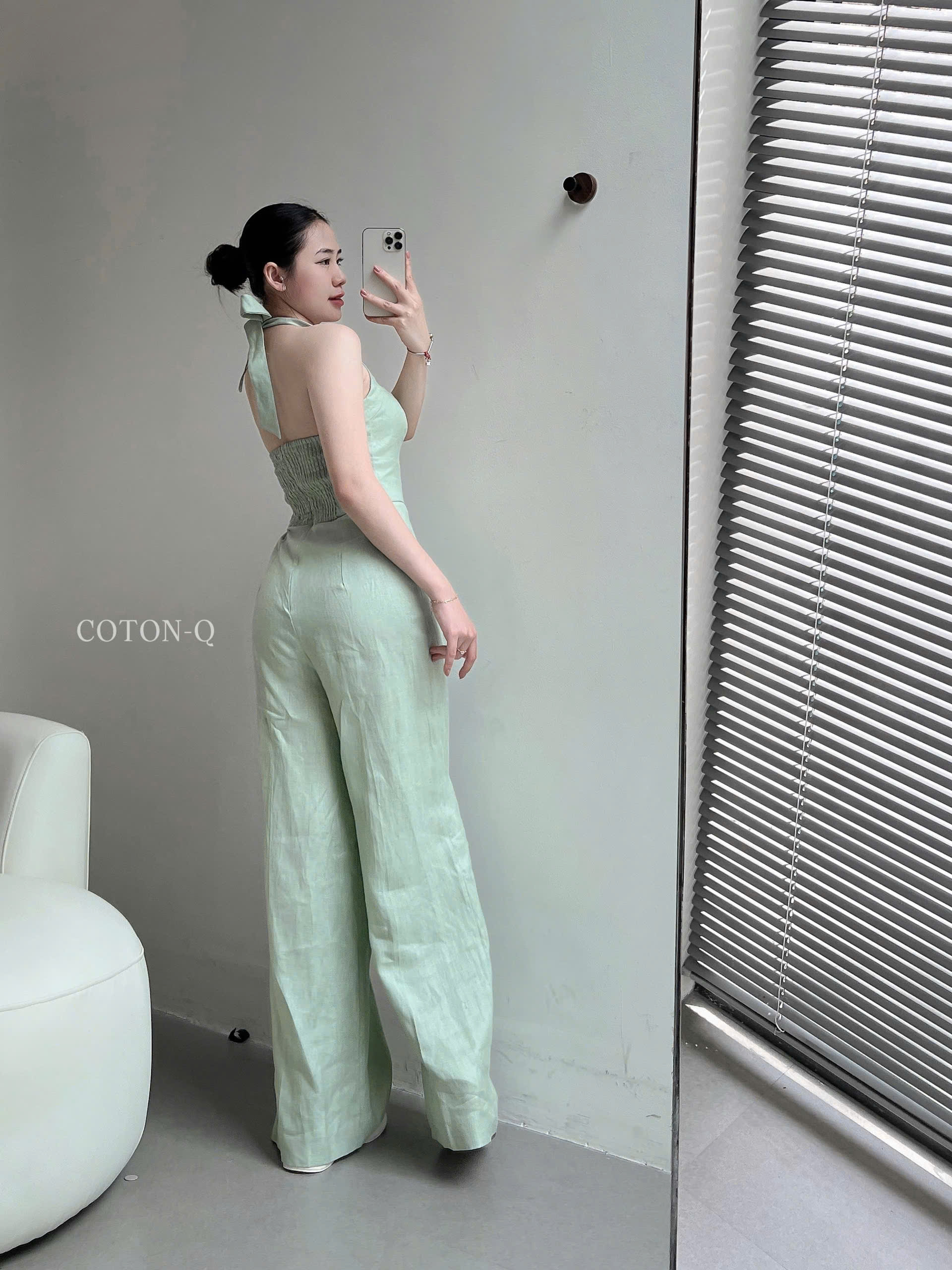 Jum dài cổ yếm xịn ( XANH )_thumbnail_19