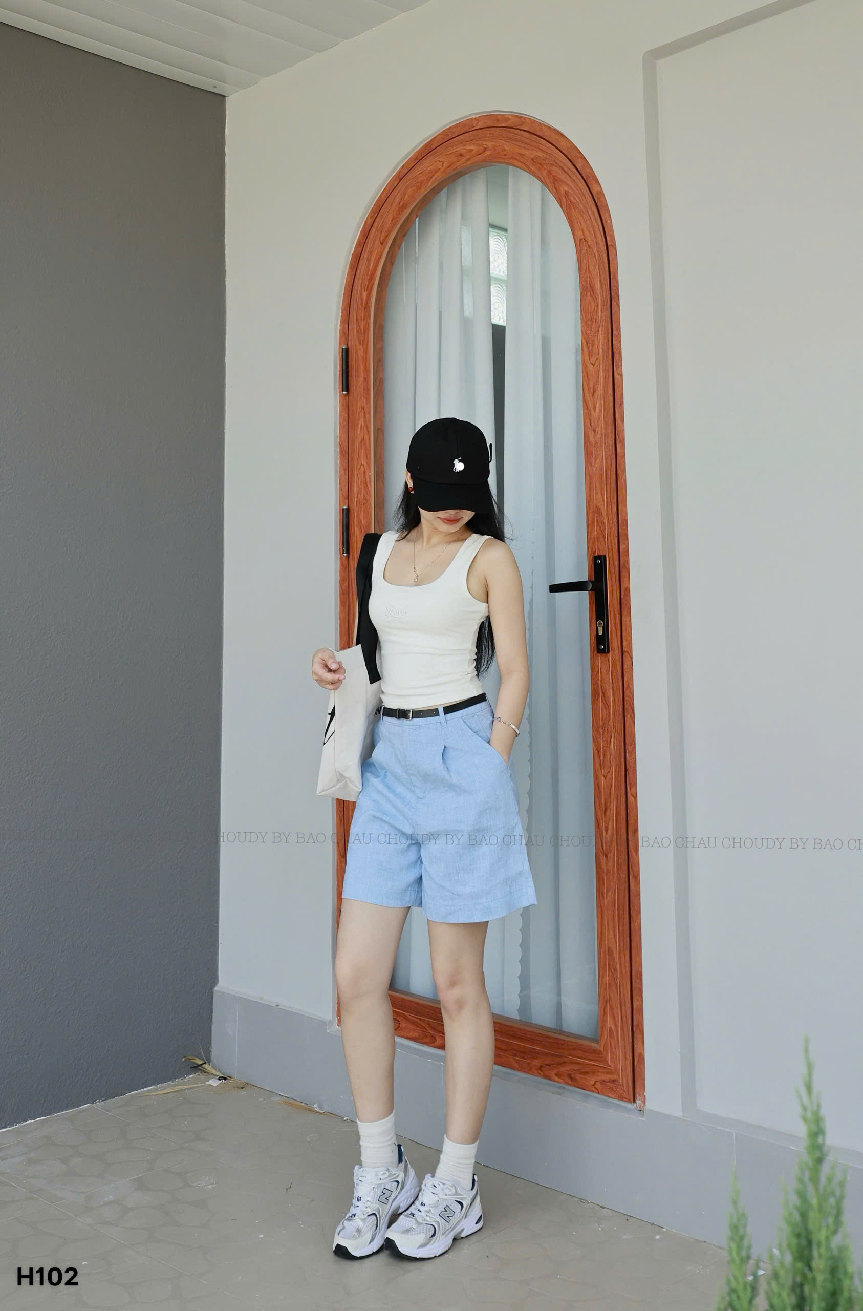 H102 QUẦN SHORT LINEN 3 MÀU ( KÈM BELL )_thumbnail_0