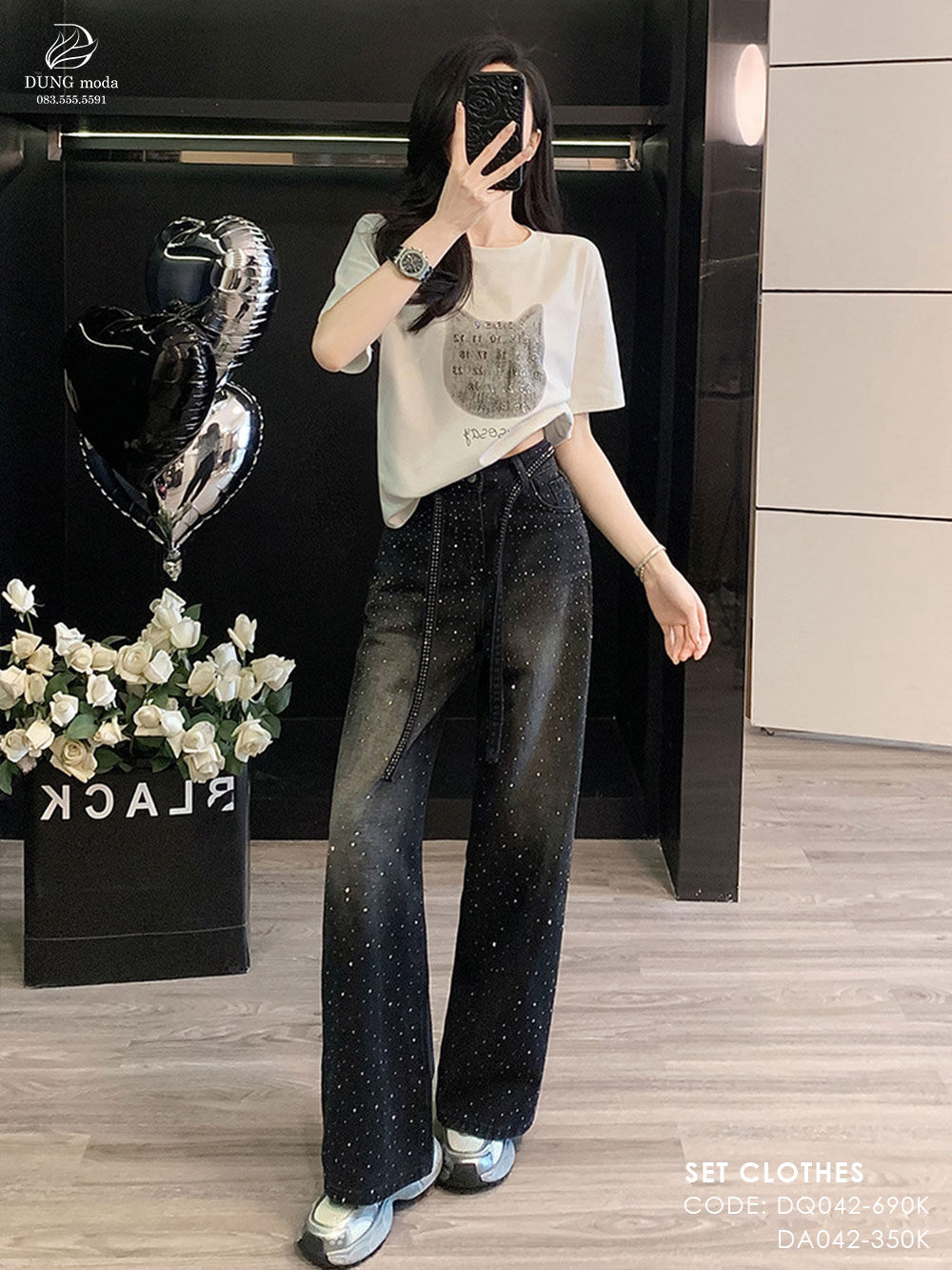 Quần Jean Suông DungModa DQ042 7348B_thumbnail_2