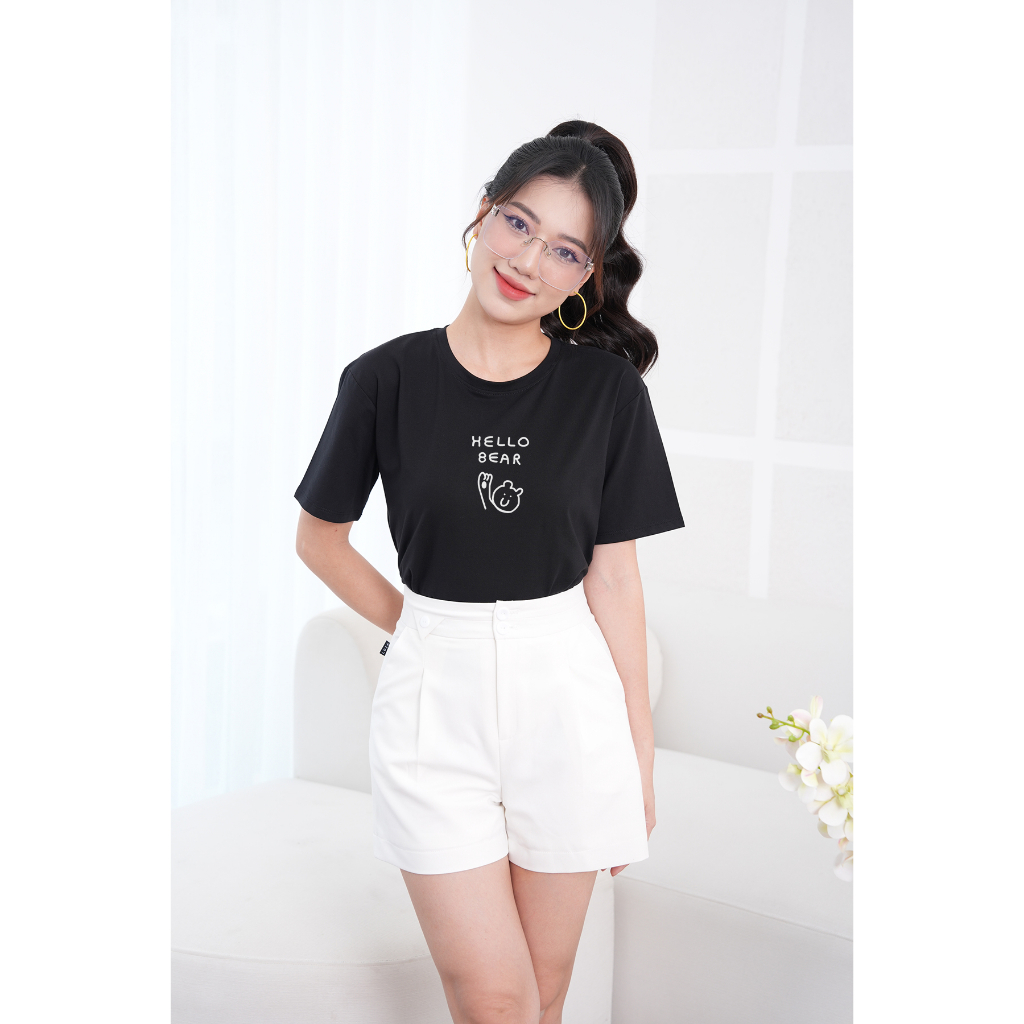 [Form Rộng] Áo phông nữ dáng rộng thun cotton - Loza G0011_thumbnail_3