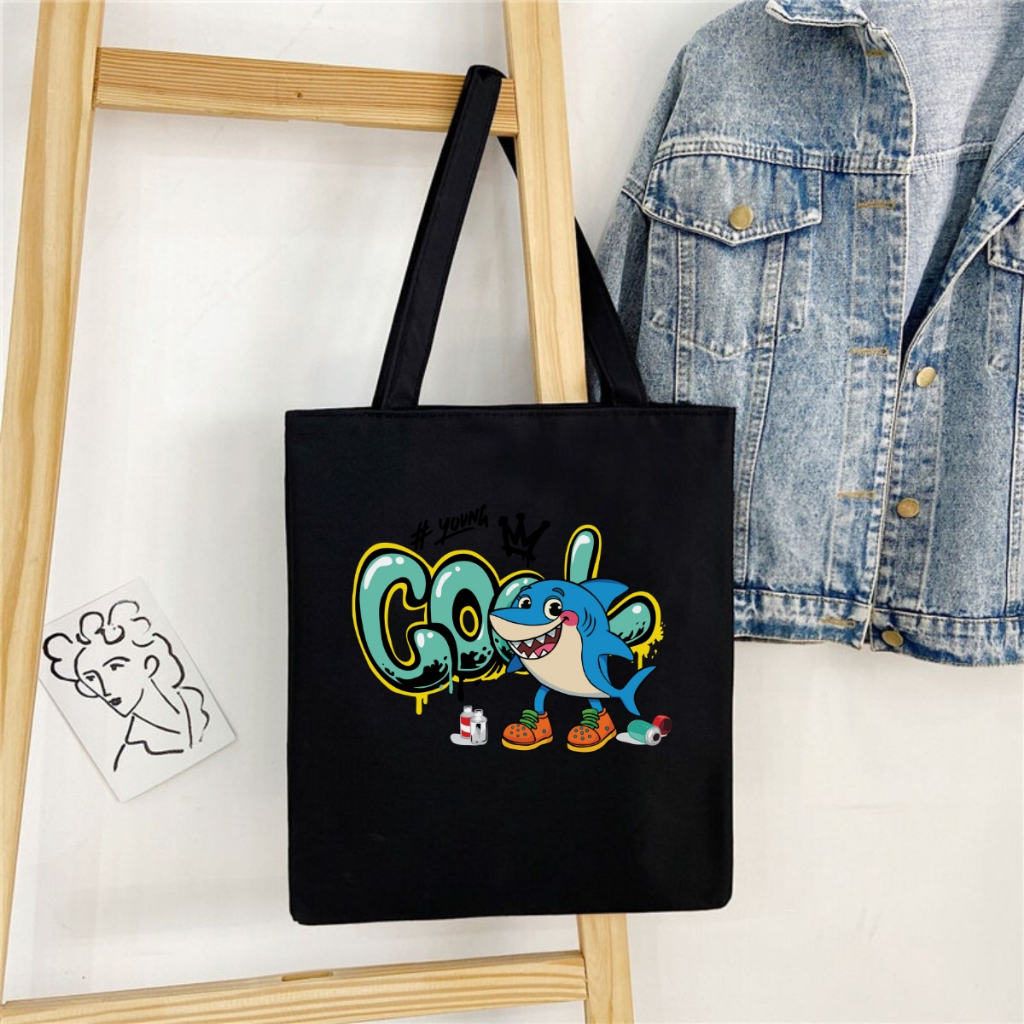Túi tote in hình Brainrot - Túi vải canvas kích thước 33x37cm đựng vừa A4  và laptop - TOTE25_thumbnail_15