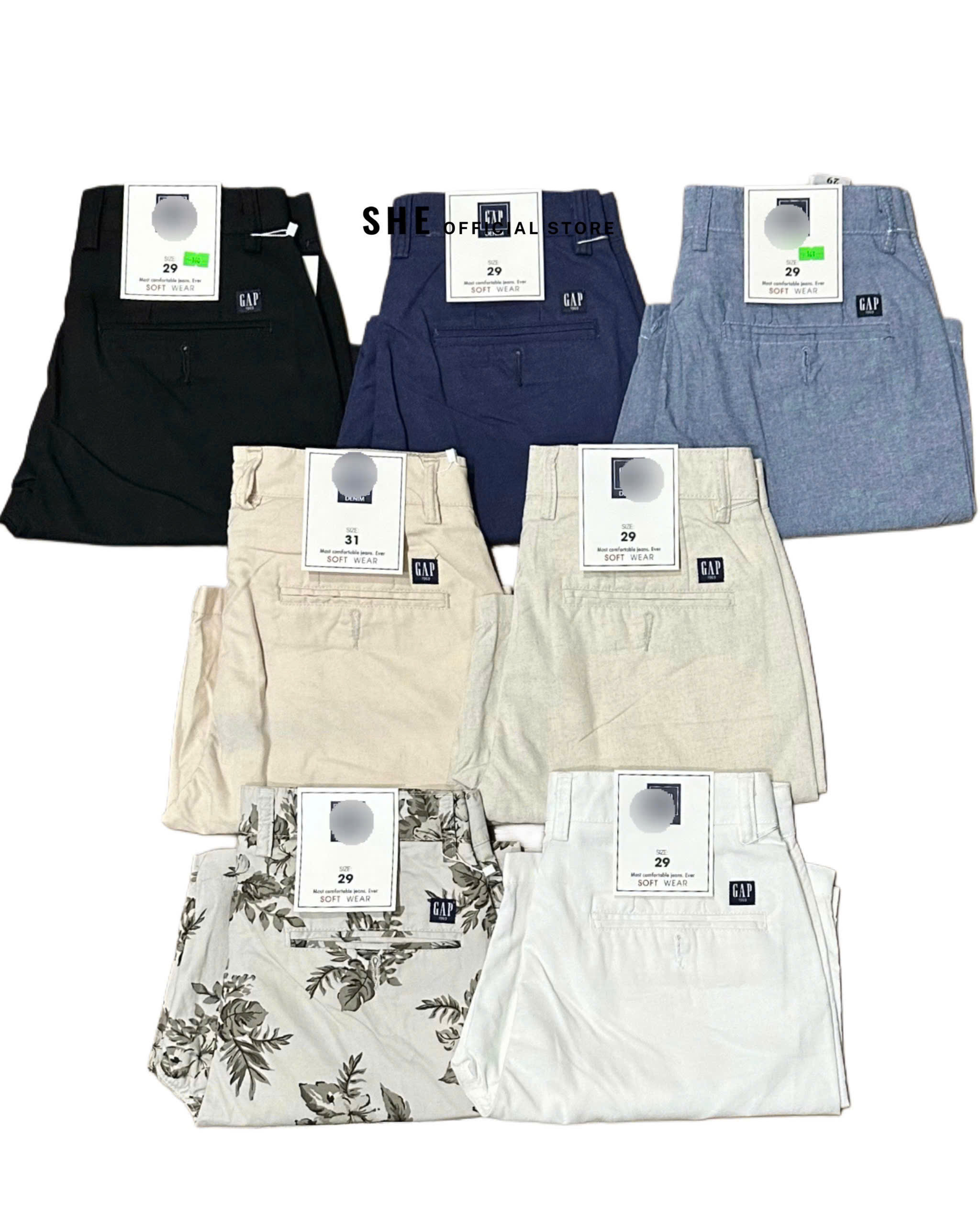 G417 QUẦN SHORT GAP NAM