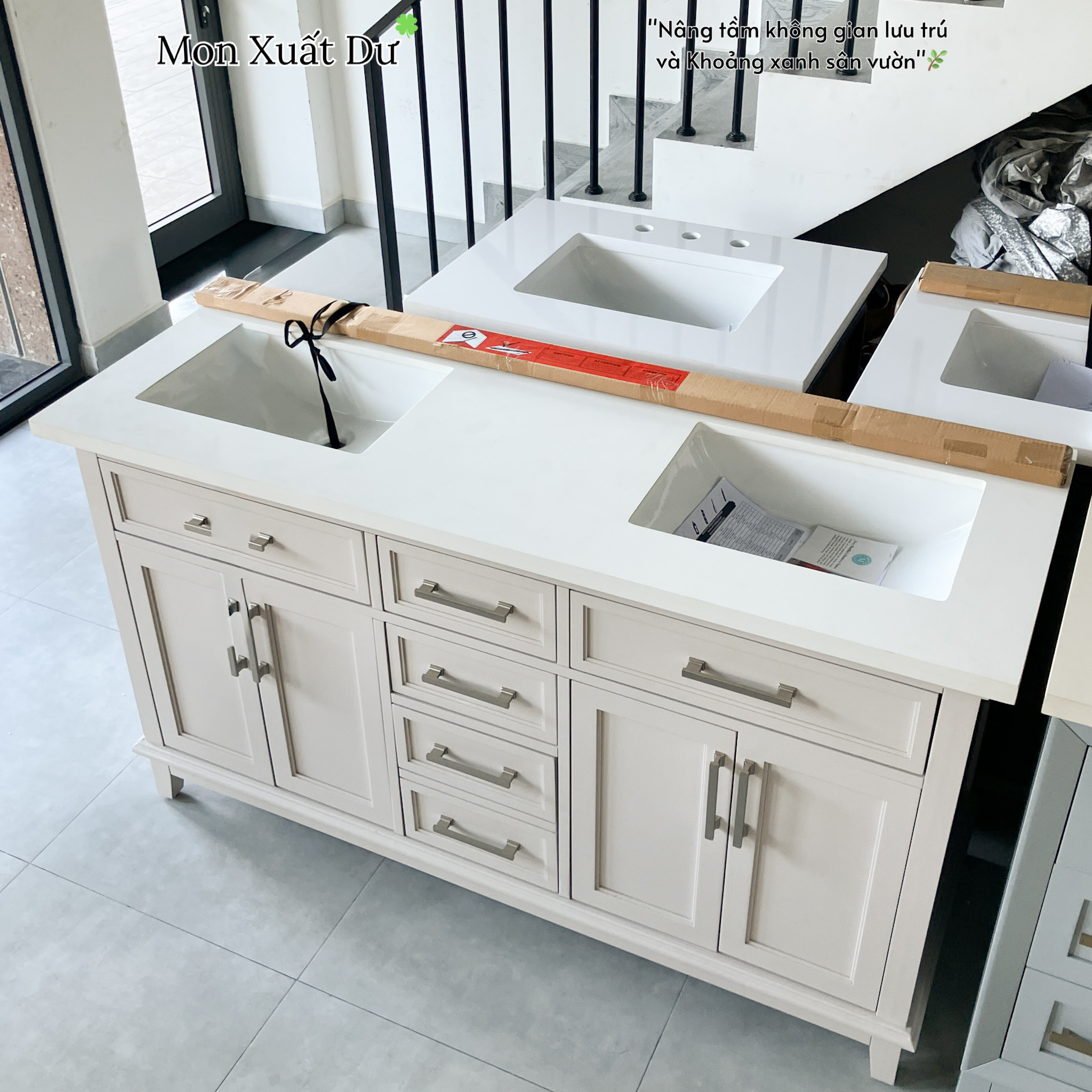 TỦ LAVABO CANAAN 60 INCH TRẮNG NGÀ_thumbnail_5