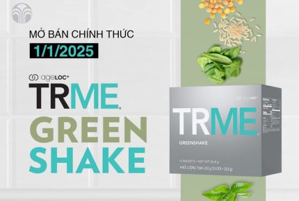 Sản phẩm ageLOC TRME GreenShake sắp ra mắt có gì?