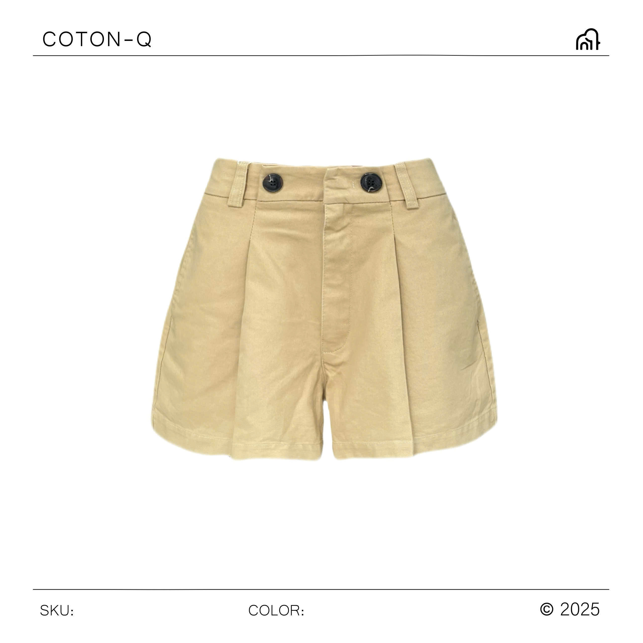 TQ24 Quần đùi nữ Coton Q 2M ( NU )