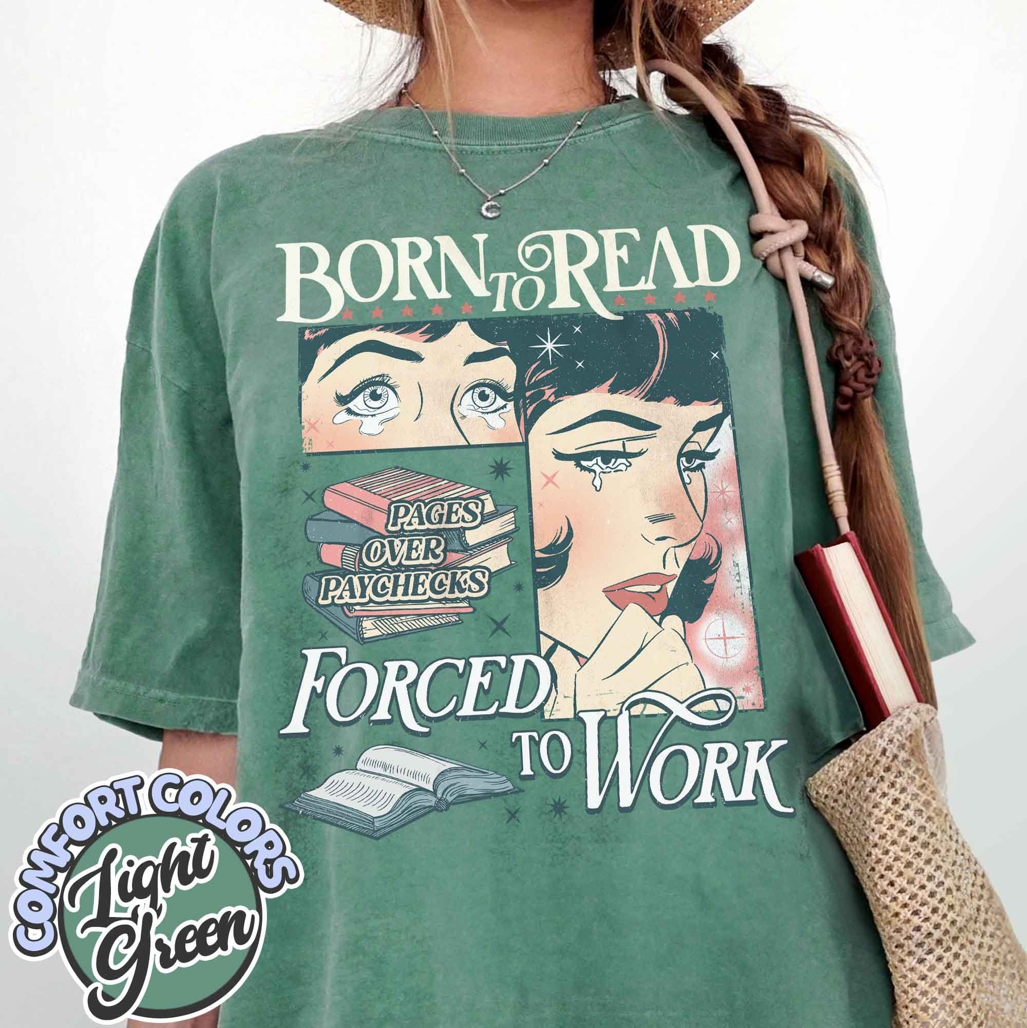 Story Lover Comfort Tee • Washed Vintage Look • Cute Aesthetic Reading Shirt_thumbnail_9