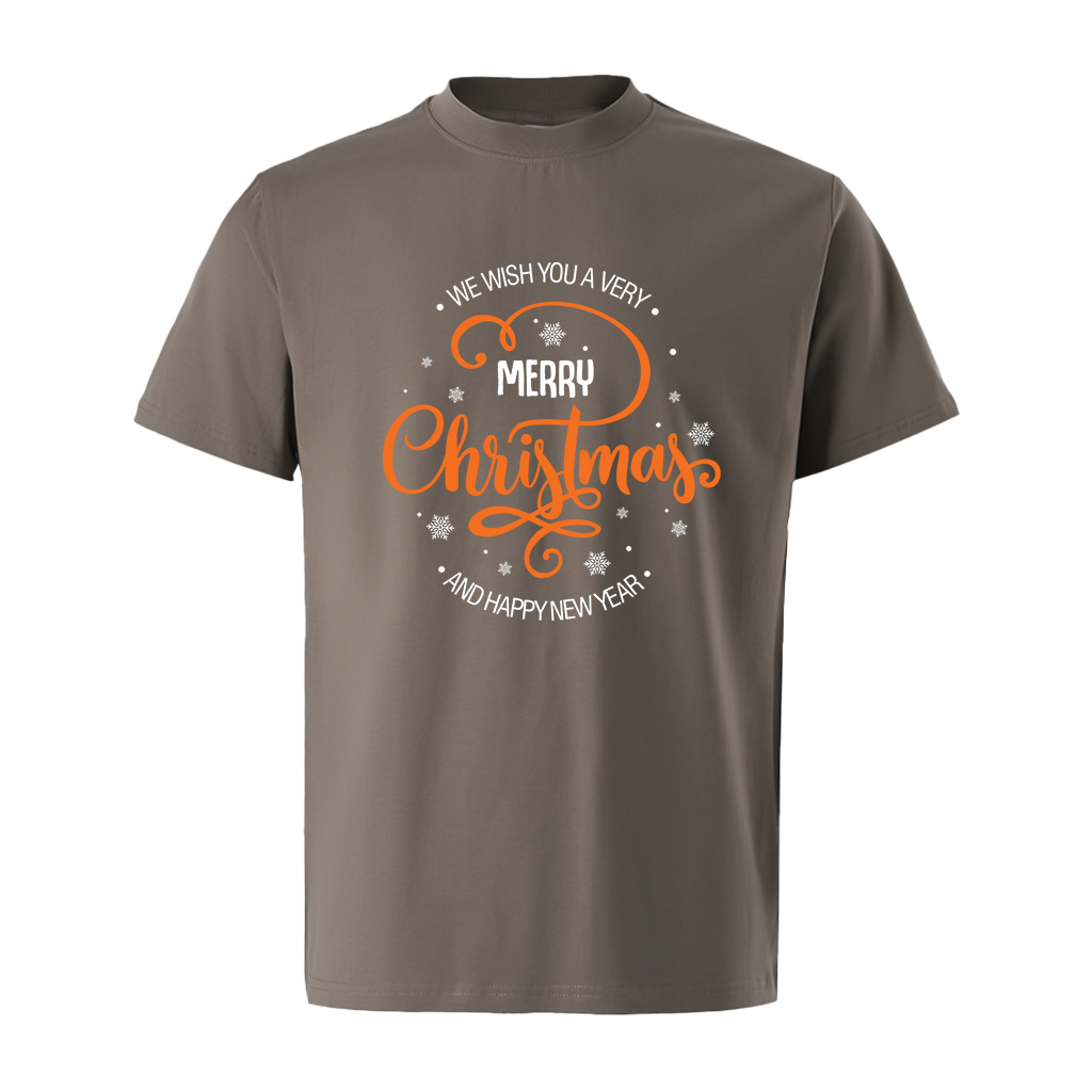 Áo phông nam giáng sinh noel form rộng cổ tròn vải cotton thoáng mát 1798 Miucho Iconic in typography_thumbnail_16