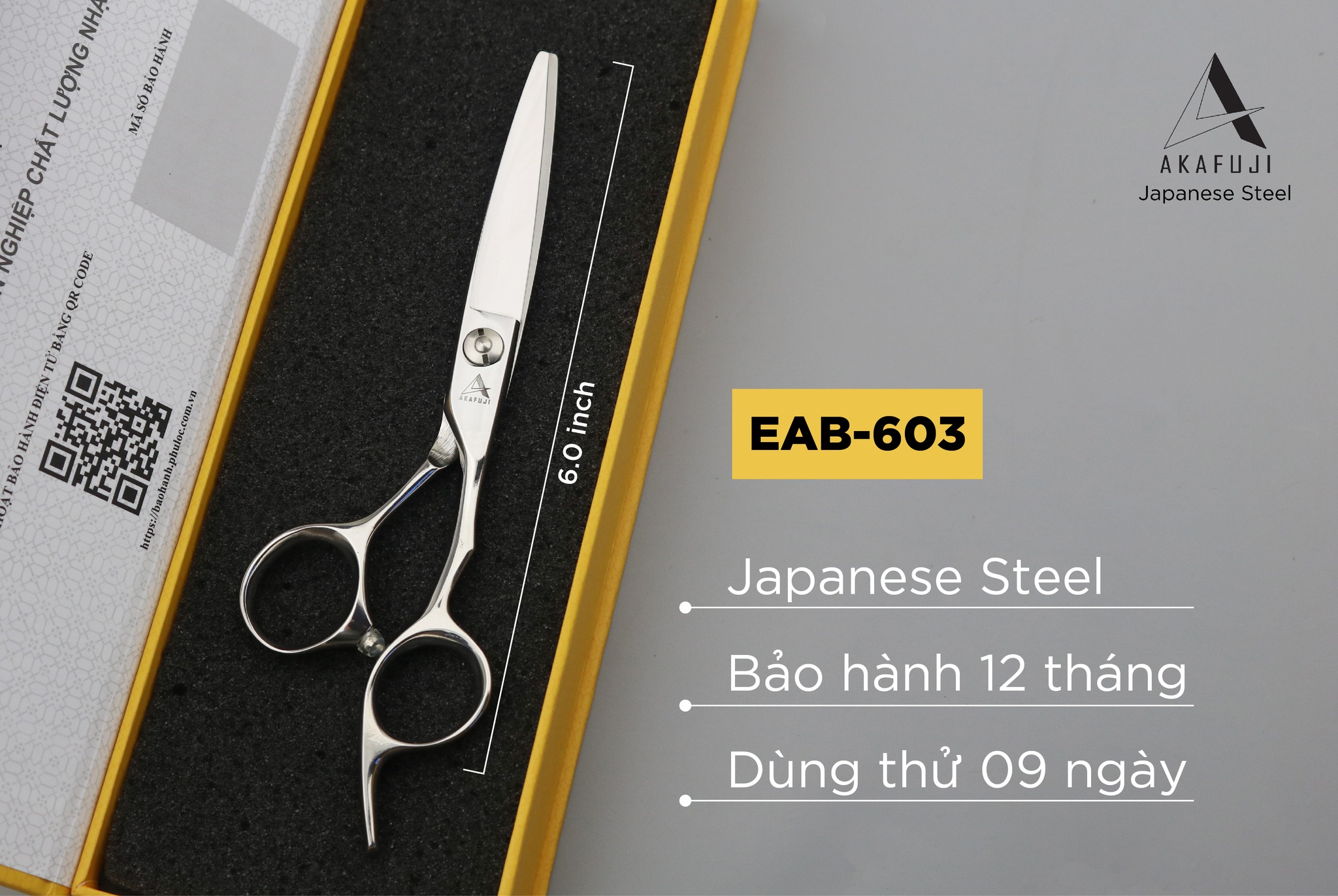 Kéo chuốt Viko EAB603 - bảo hành 1 năm