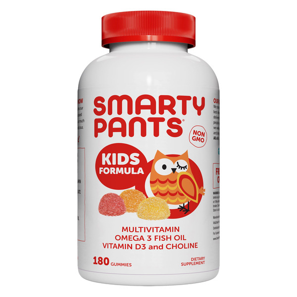 Kẹo Dẻo Vitamin Tổng Hợp SmartyPants Daily Gummy Multivitamin – Hộp 180 Viên