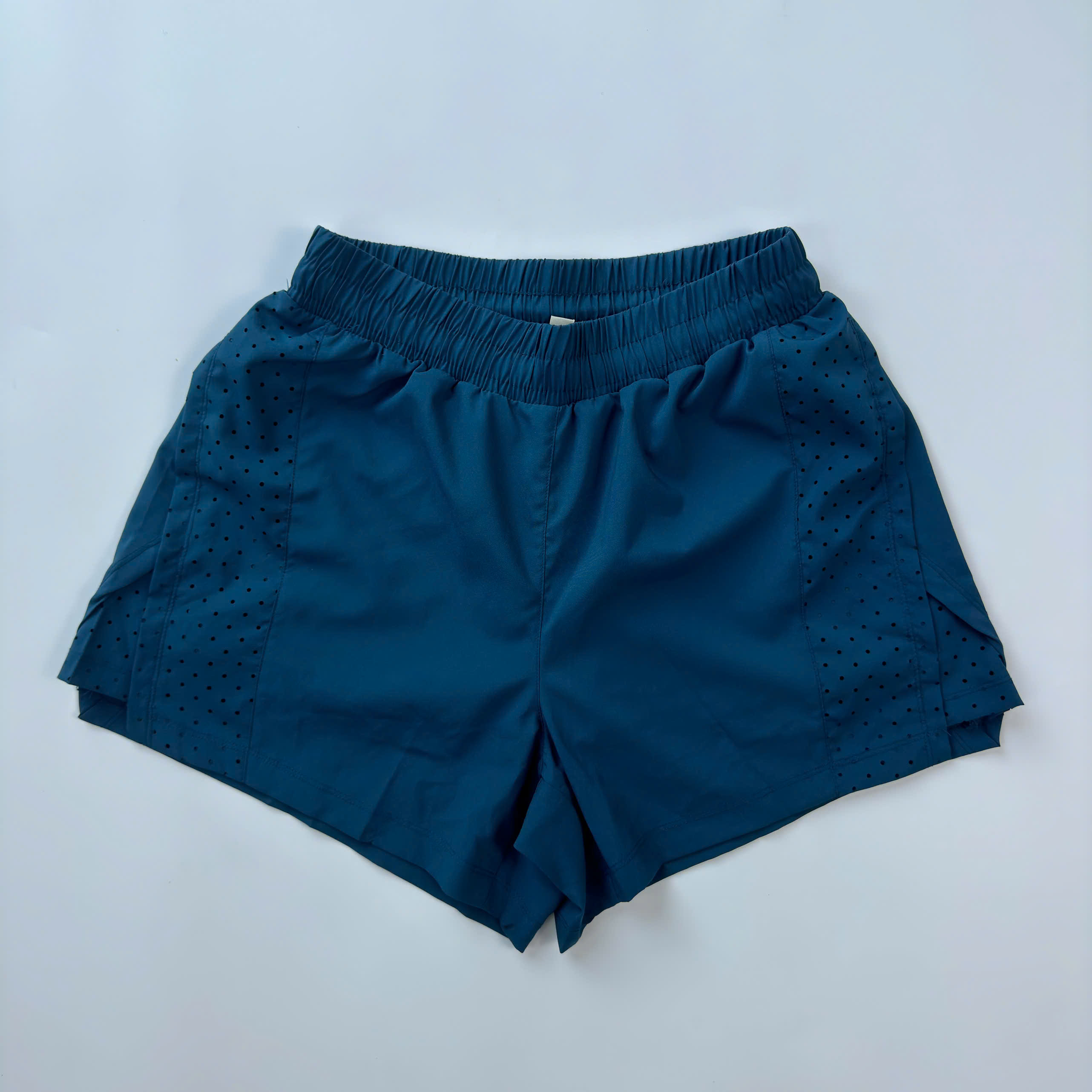 Quần Đùi Thể Thao Dáng Boxer 2Lớp Phối Laze_thumbnail_12