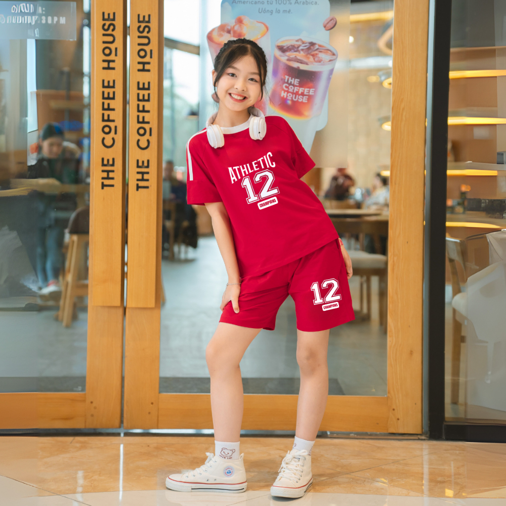 Đồ bộ trẻ em  phối viền in hình 'Athletic 12' - Loza BF286_thumbnail_2