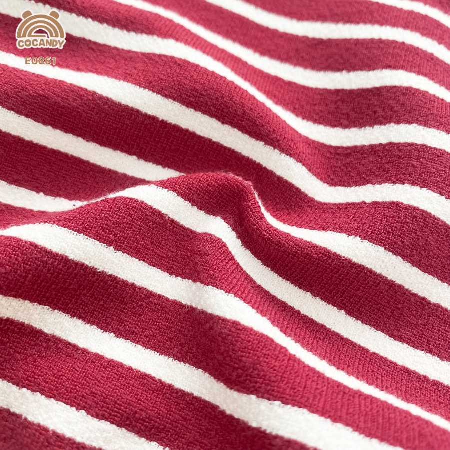 Áo dài polo kẻ ĐỎ cổ khóa phối túi tai lật_thumbnail_5