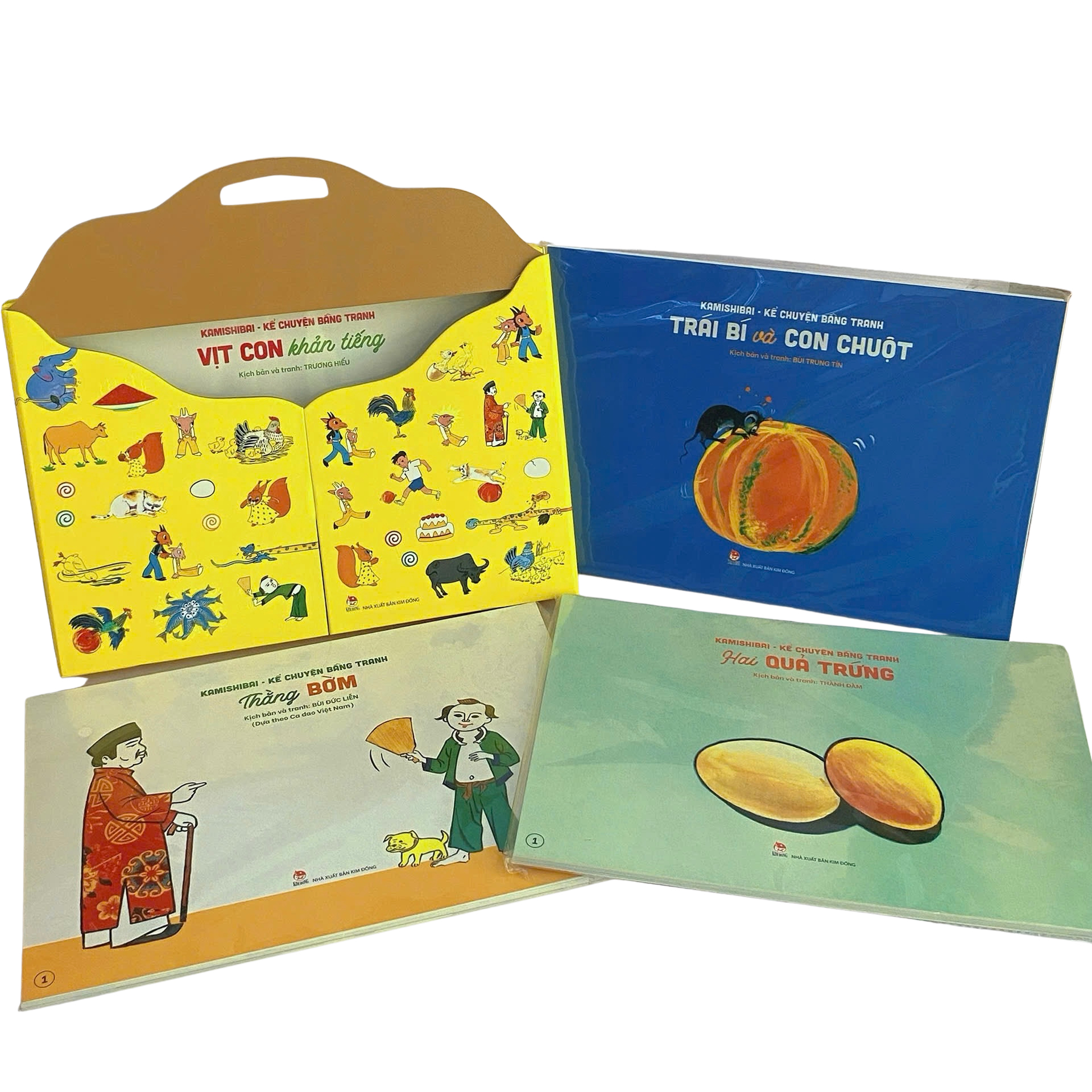 Combo Kamishibai - Kể chuyện bằng tranh - Hộp vàng (Bản đặc biệt) (4 tập)_thumbnail_7