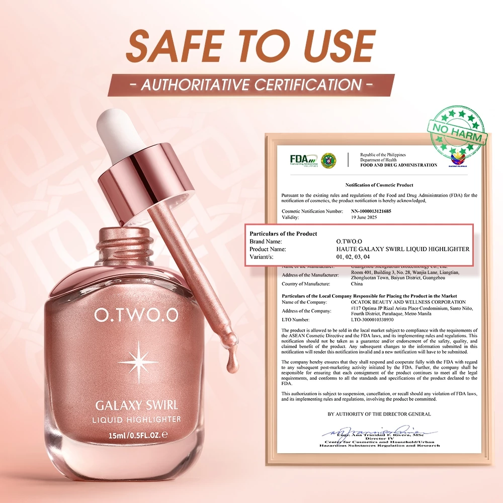 O.TWO.O Liquid Highlighter Silky Blends