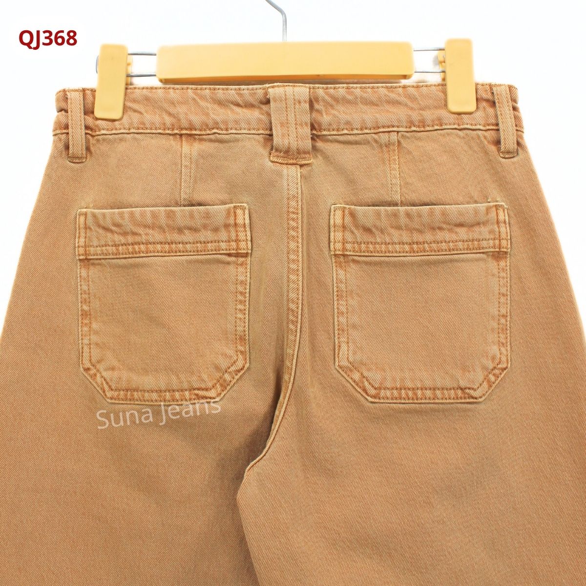 QJ368- Jeans baggy vàng bò_thumbnail_10