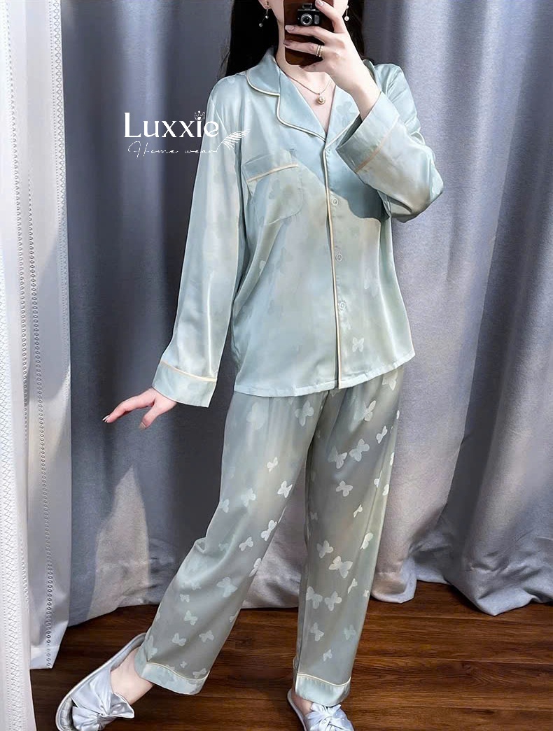 N41 Pijama họa tiết bướm lụa QCCC_thumbnail_7