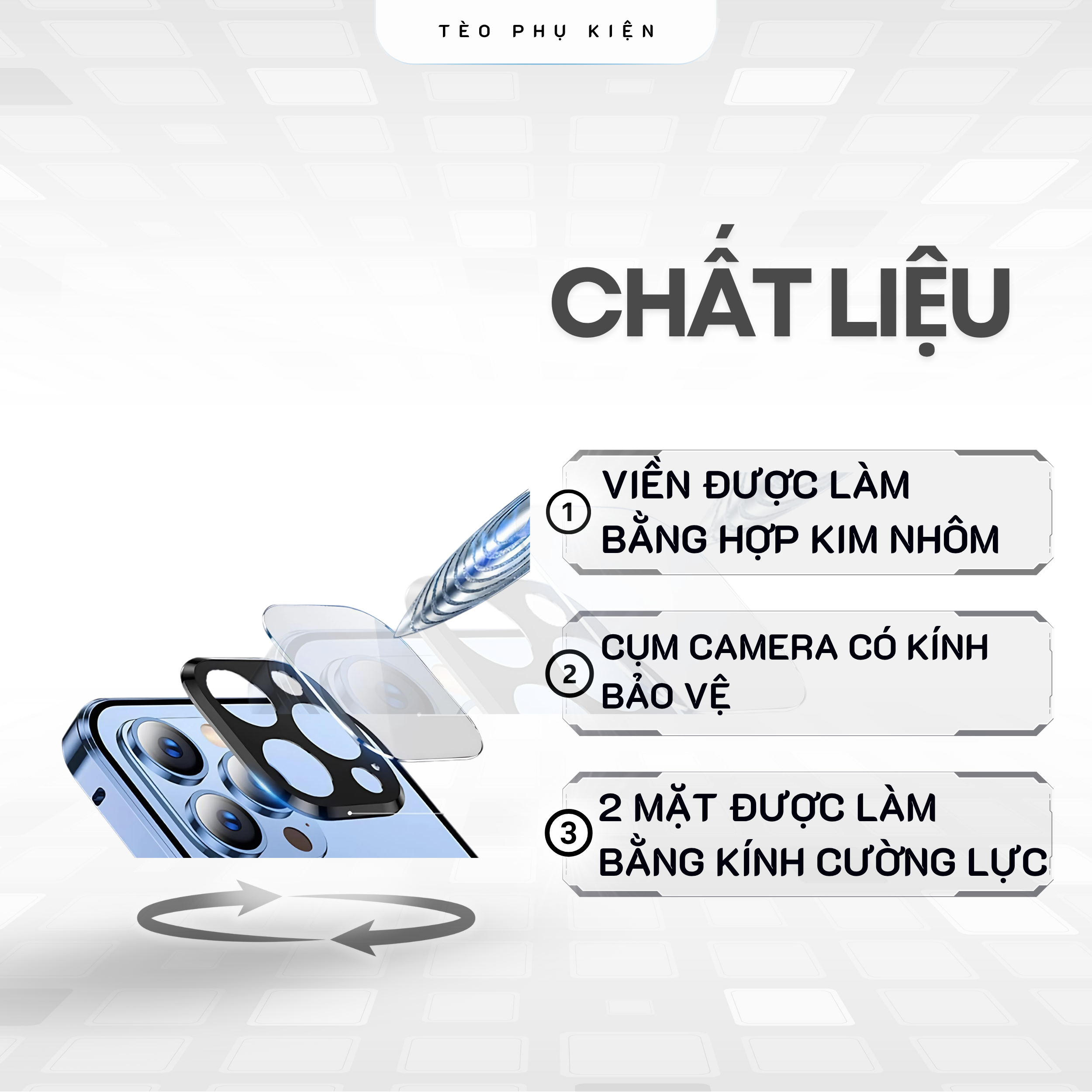 ỐP LƯNG ĐIỆN THOẠI IPHONE CƯỜNG LỰC LÀM BẰNG KIM LOẠI 2 MẶT BẢO VỆ MÁY KHÔNG CHỐNG NHÌN TRỘM_thumbnail_5