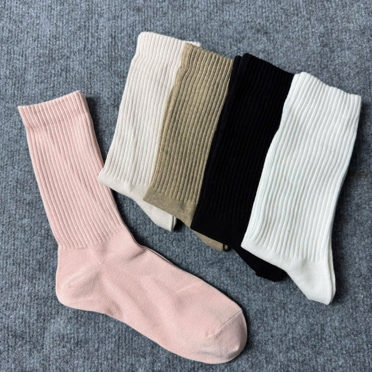 Set 5 vớ cổ cao ( NGẪU NHIÊN 5C 3 MÀU )_thumbnail_6